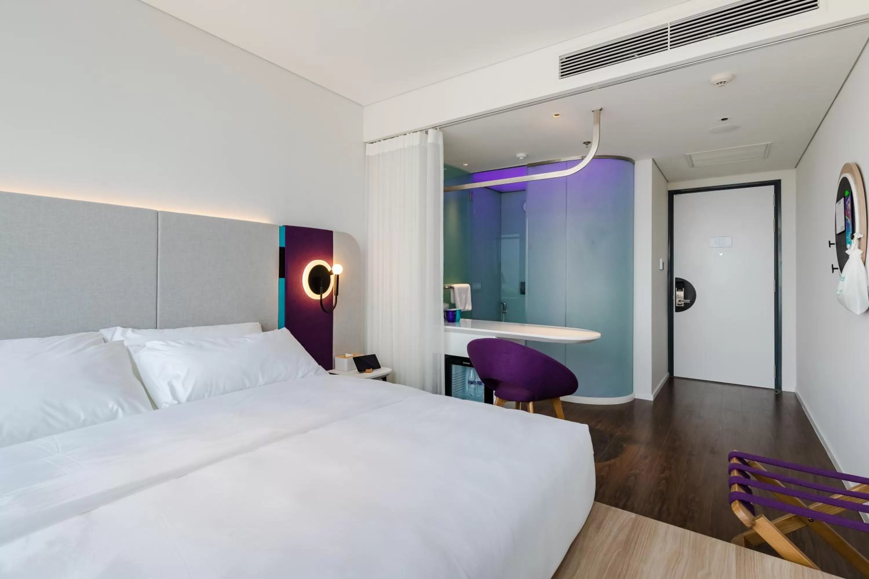 Bathroom, Bed in SOJO Hotel Nam Dinh