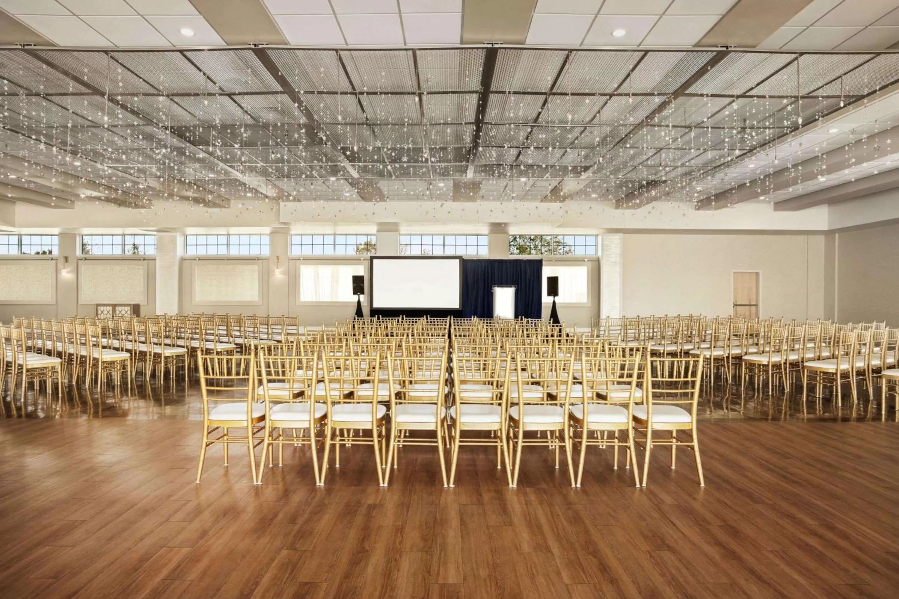 On site in Wyndham Newport Hotel