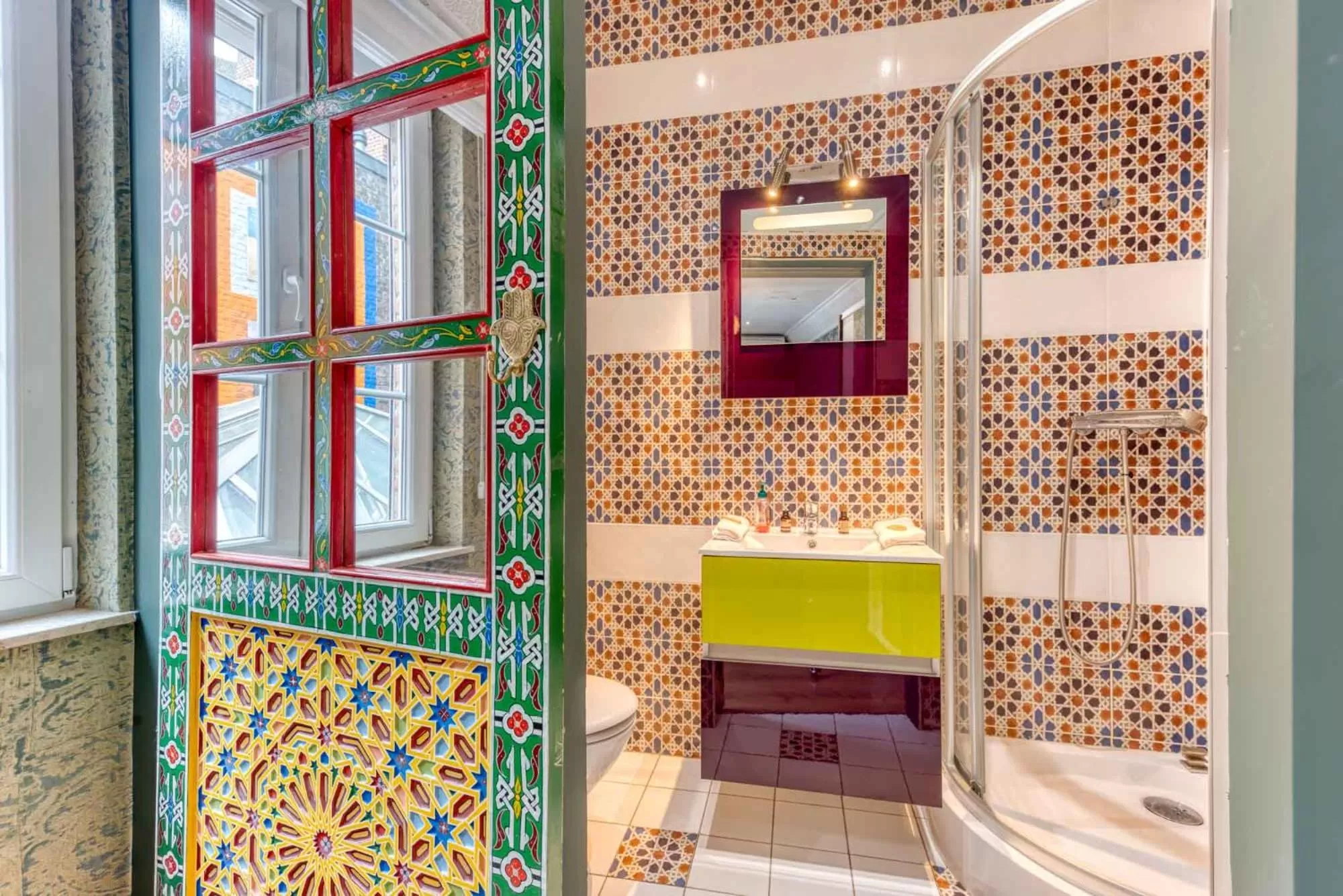 Bathroom in Ryad Mogador Liège