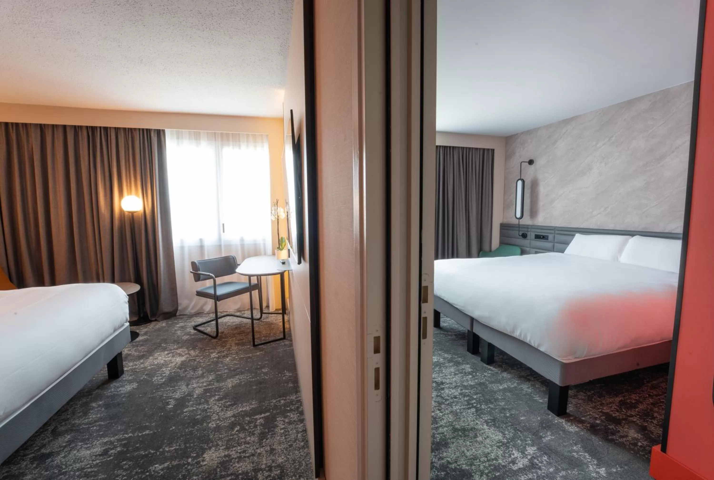 Bed in Novotel Angers Lac de Maine