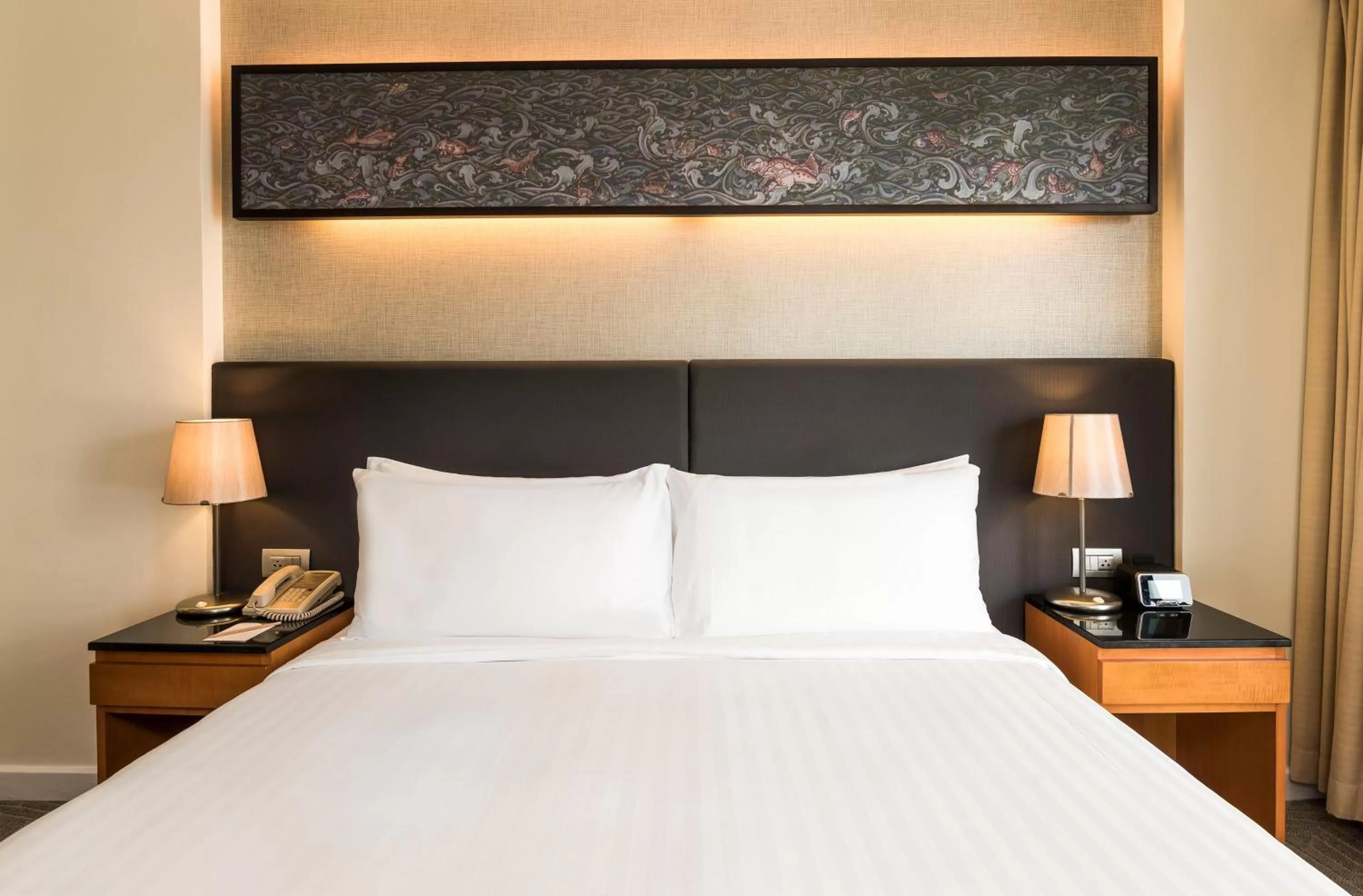 Bed in Chatrium Sathon Bangkok