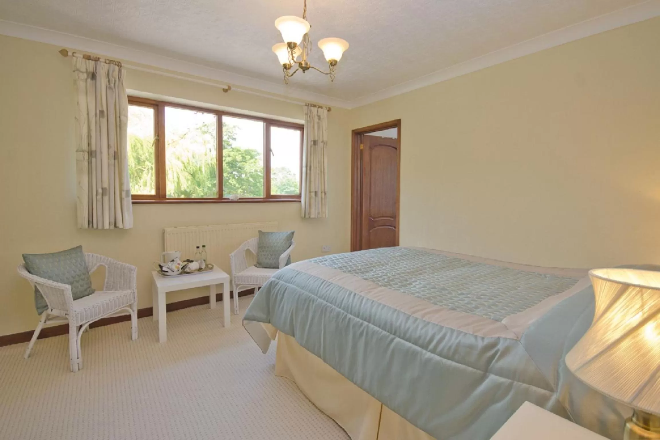 Bedroom, Bed in Tall Trees