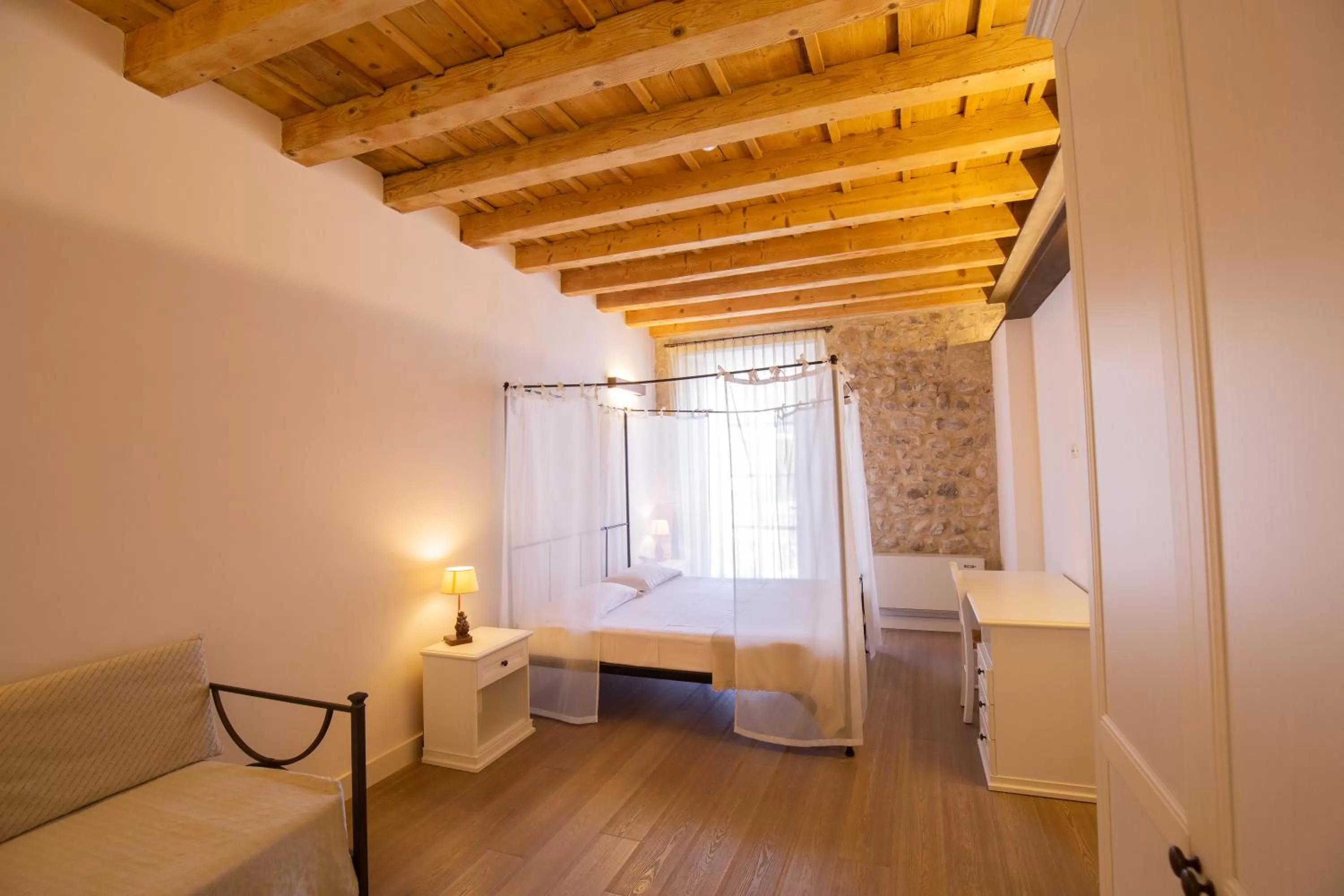 Bedroom, Bed in Residence Corte San Carlo