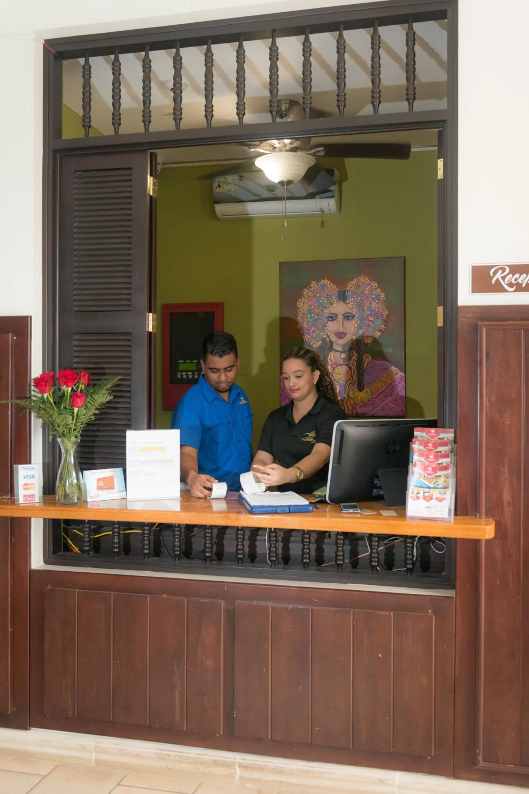 Lobby/Reception in Hotel Presidente Las Tablas
