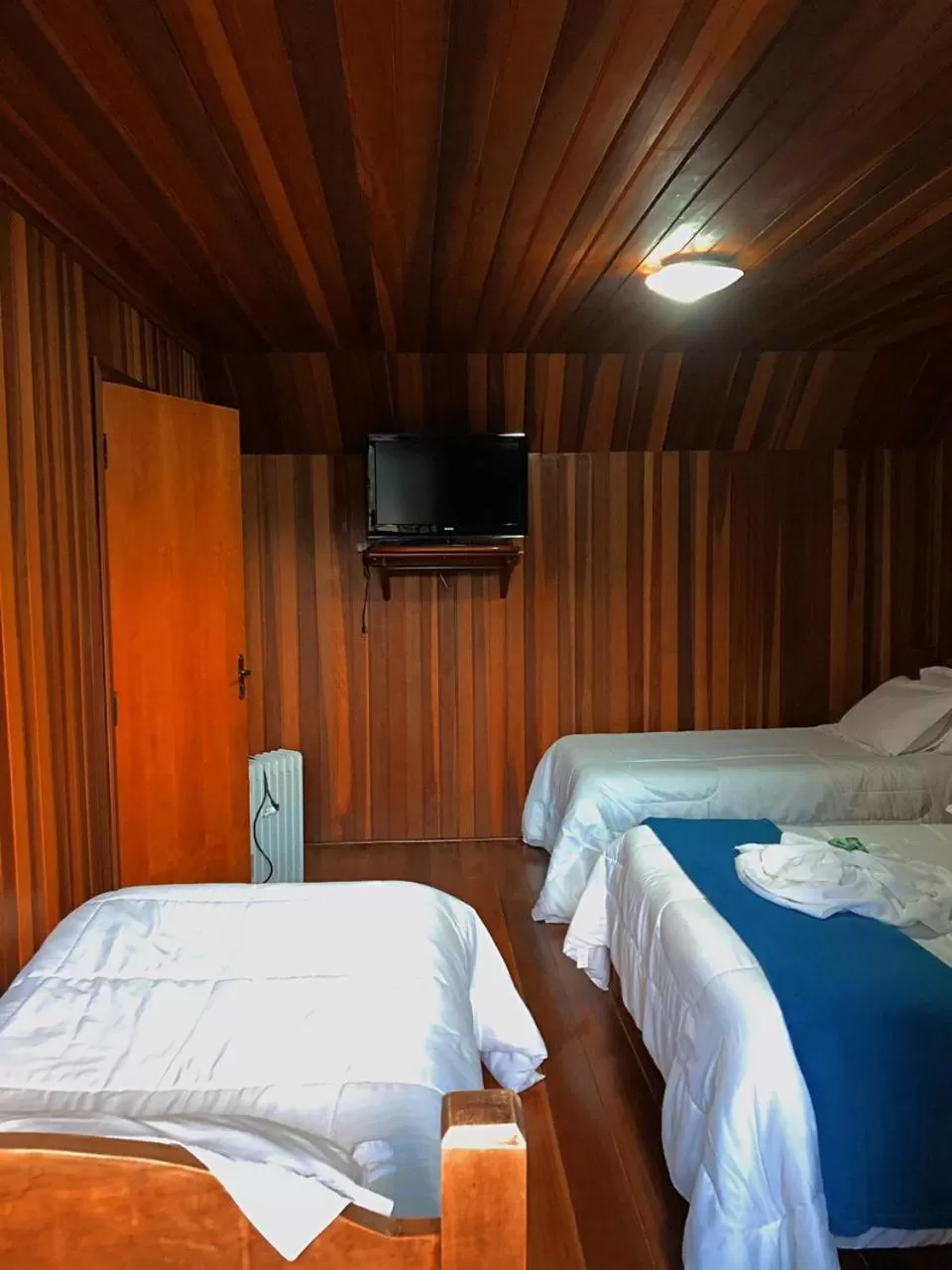 Bed in Pousada da Lua