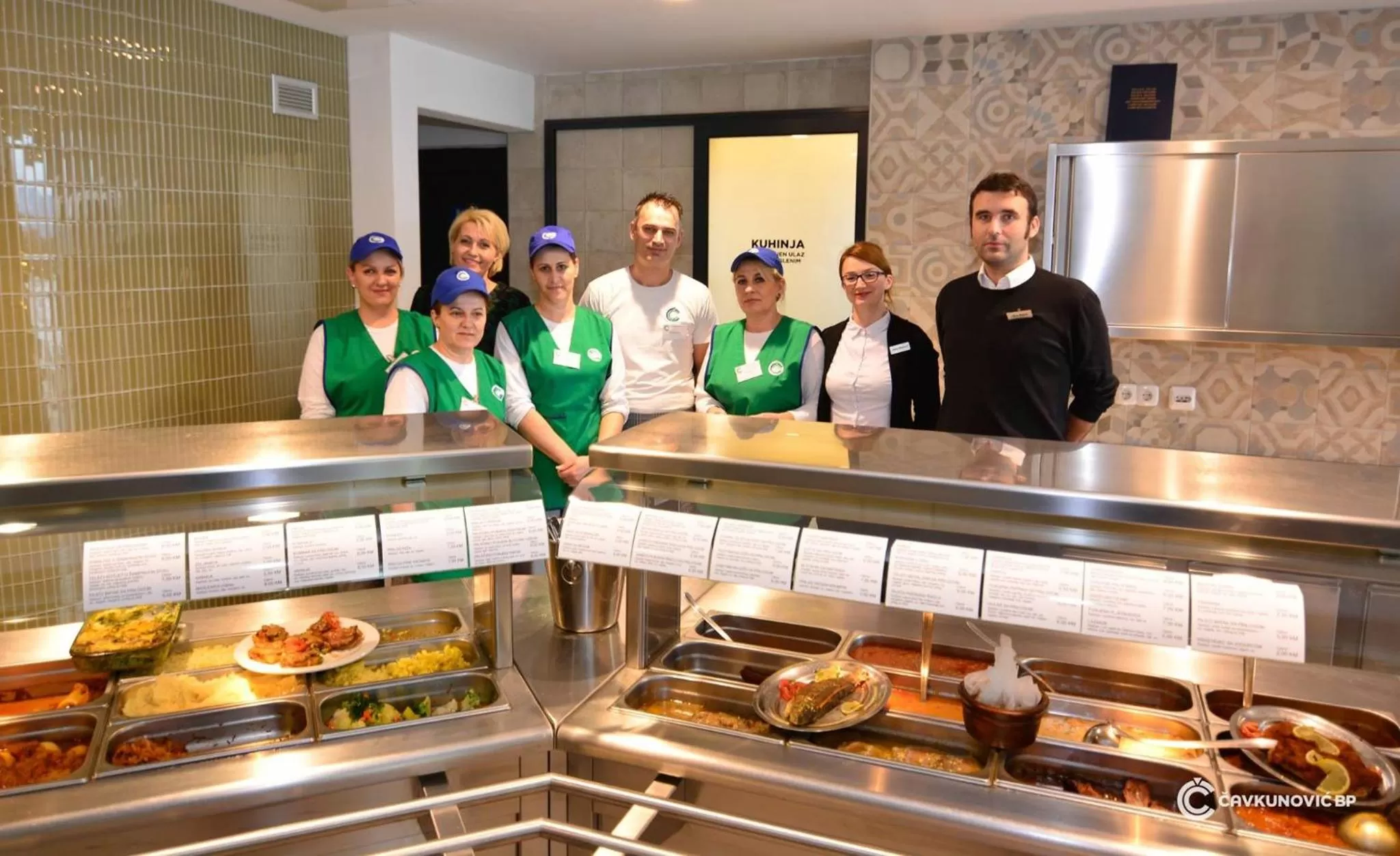 Restaurant/places to eat in Motel Kamenica