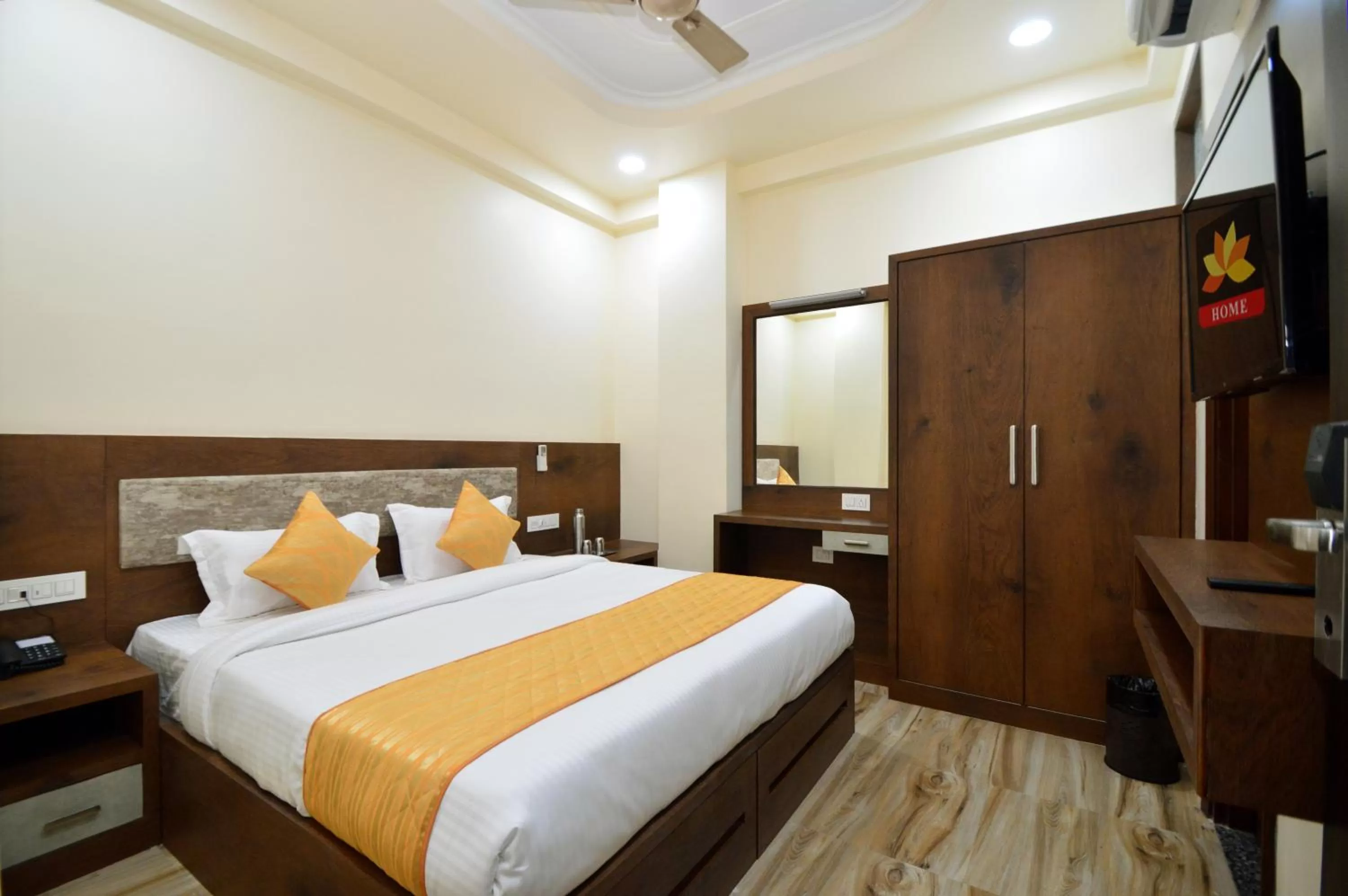 Bed in Kapish Home-All Pure Veg