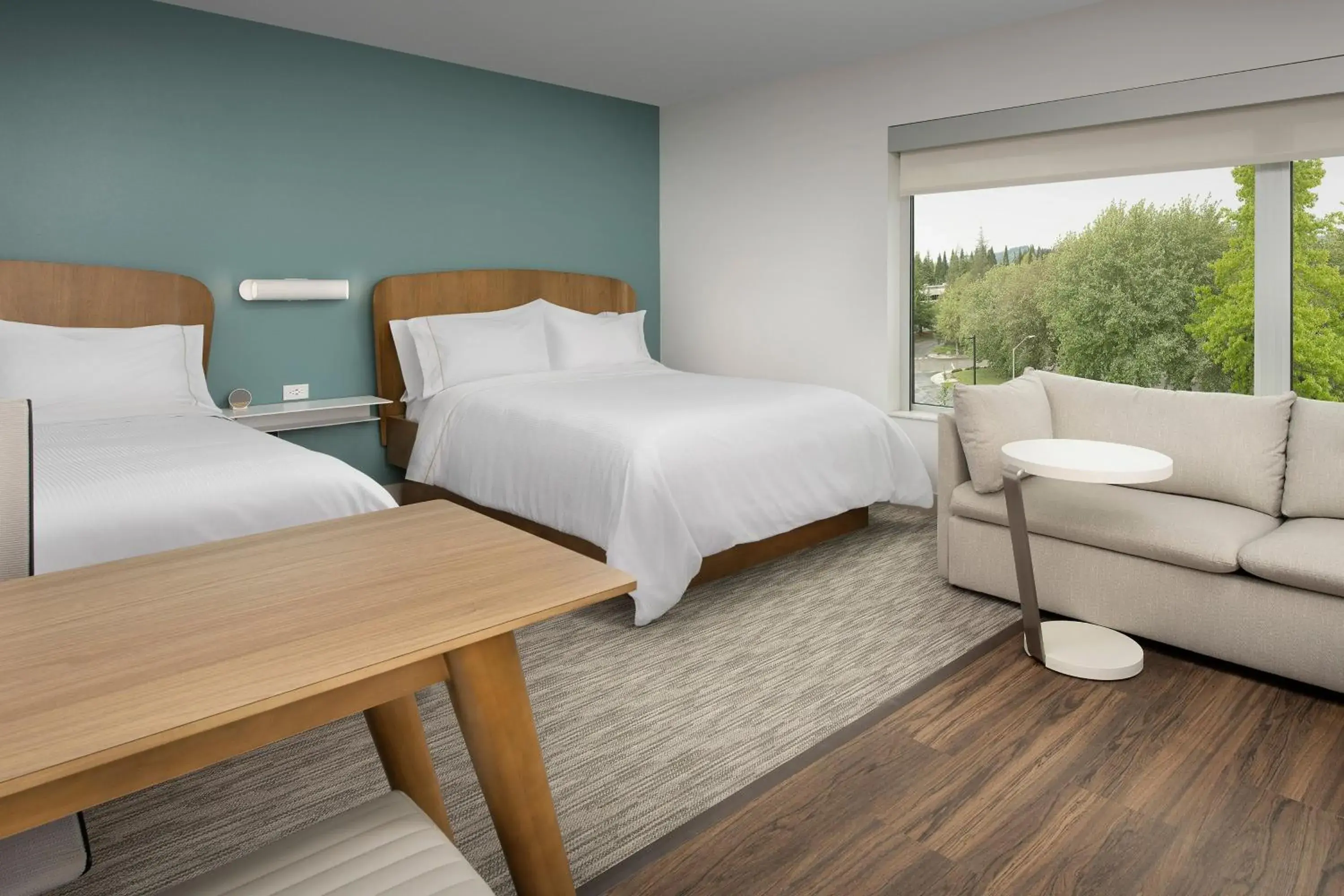 Queen Studio in Element Portland Beaverton Queen Studio in Element Portland Beaverton