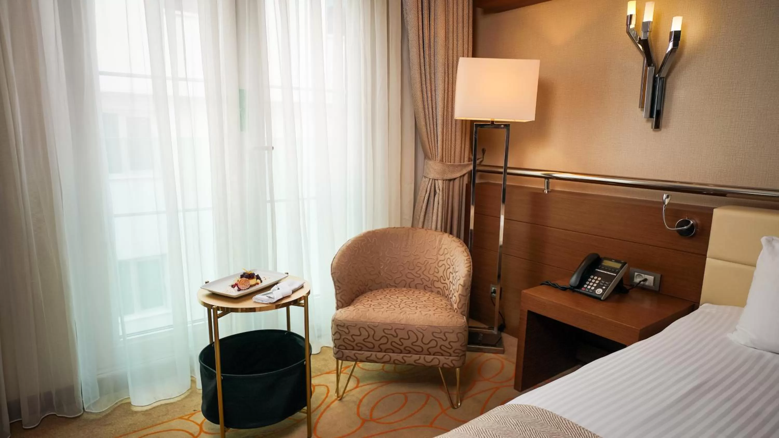 Seating area, Bed in Holiday Inn Ankara-Kavaklidere by IHG