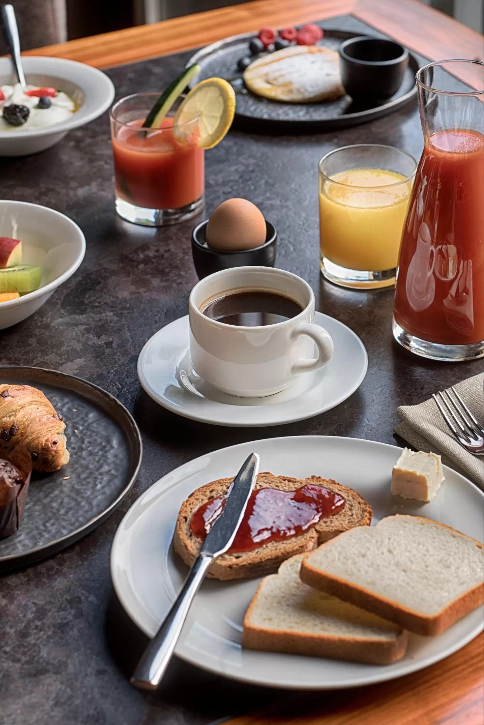 Food and drinks in Radisson Blu Hotel Milan