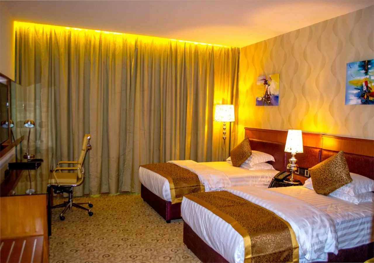 Photo of the whole room, Bed in Velvet Hotel Jeddah