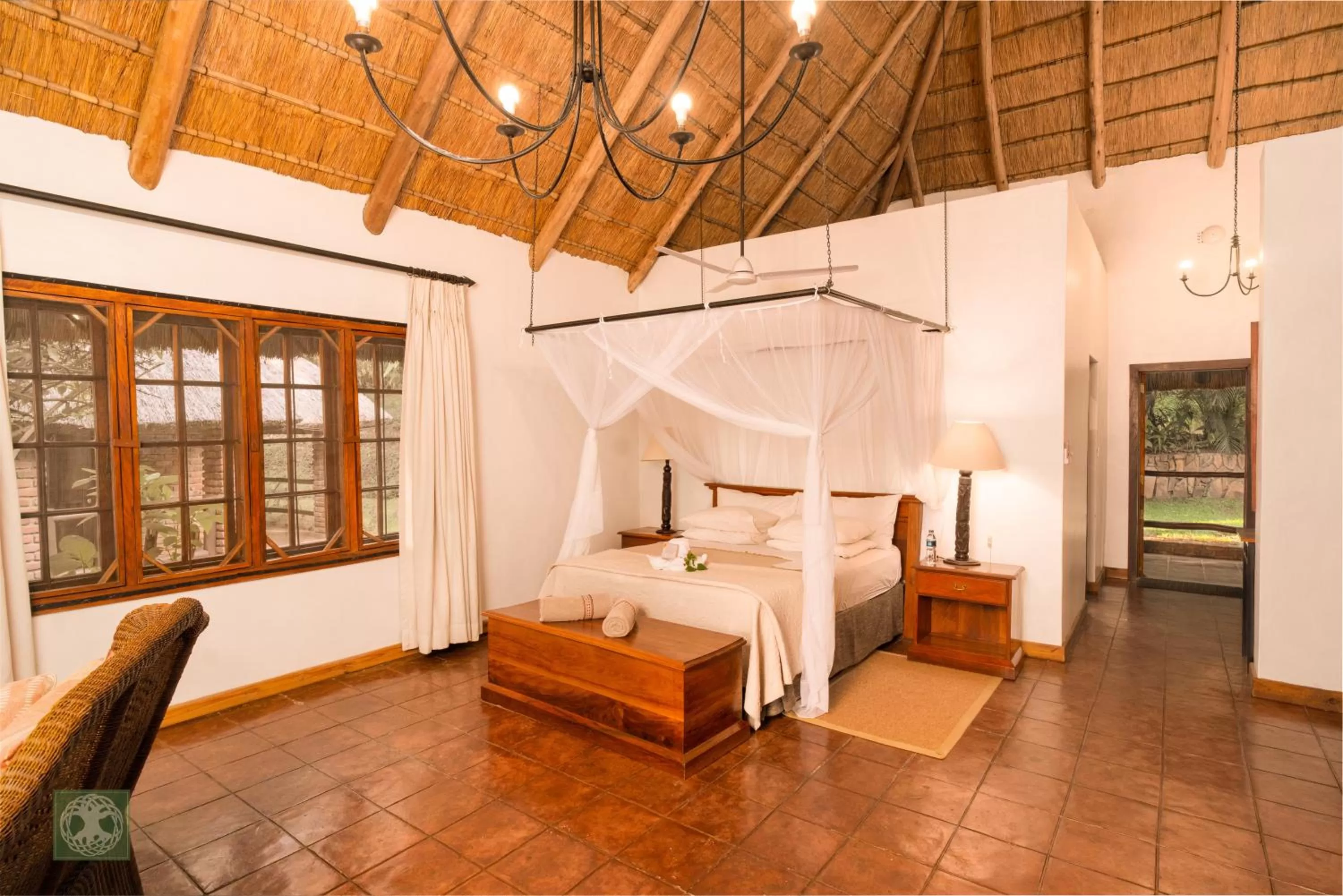 Bed in Kumbali Country Lodge