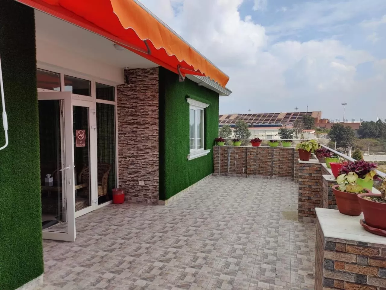 Balcony/Terrace in Hotel Krishna Kathmandu