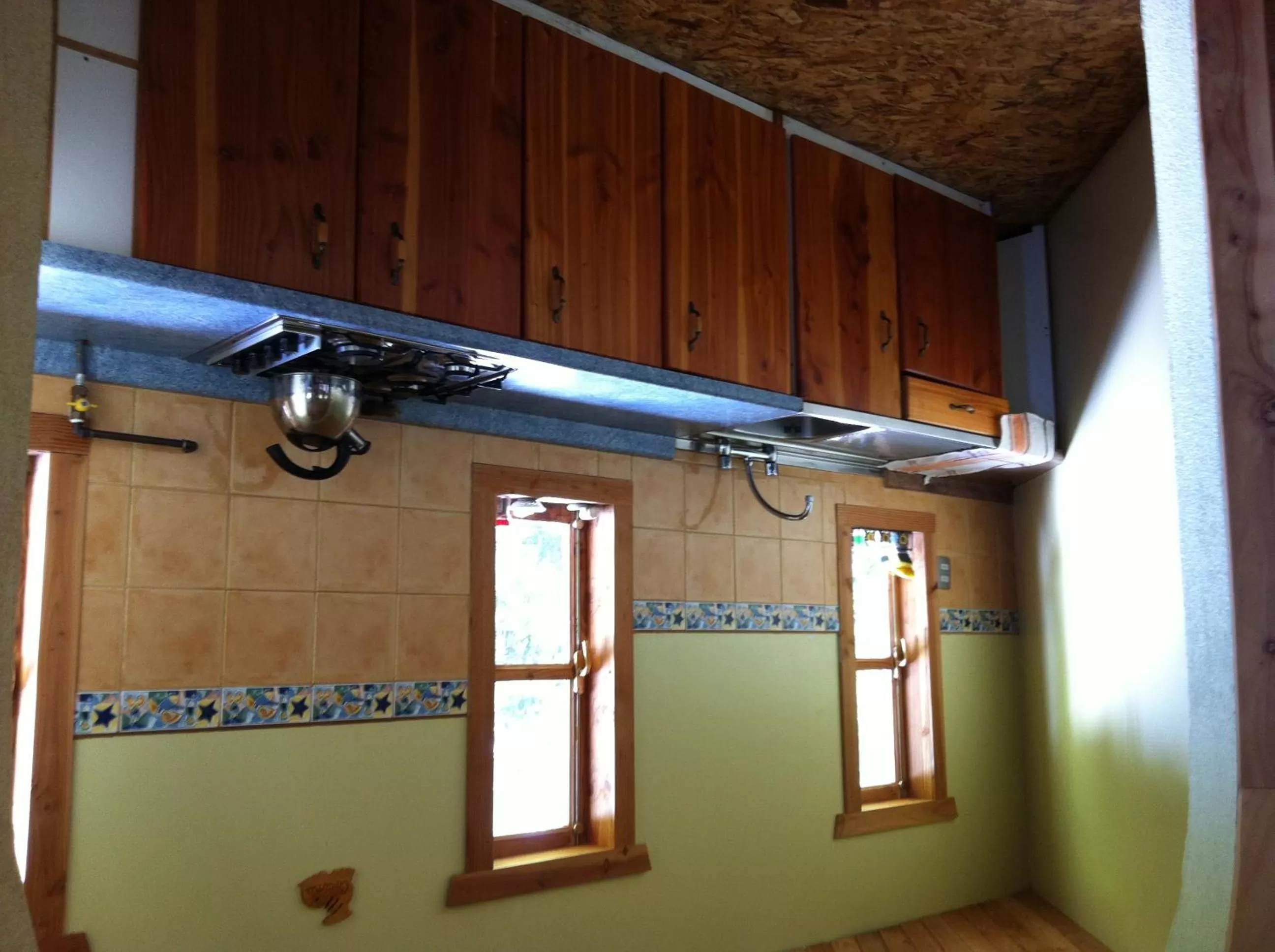 Kitchen or kitchenette in Hostal Zapato Amarillo