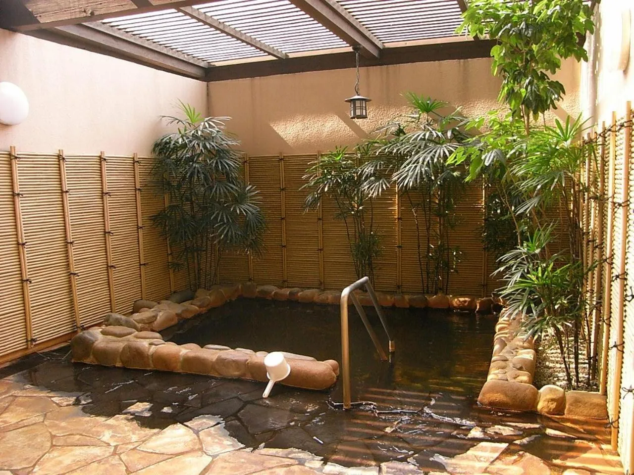 Hot Spring Bath in Hotel Route-Inn Aso Kumamoto Airport Ekimae
