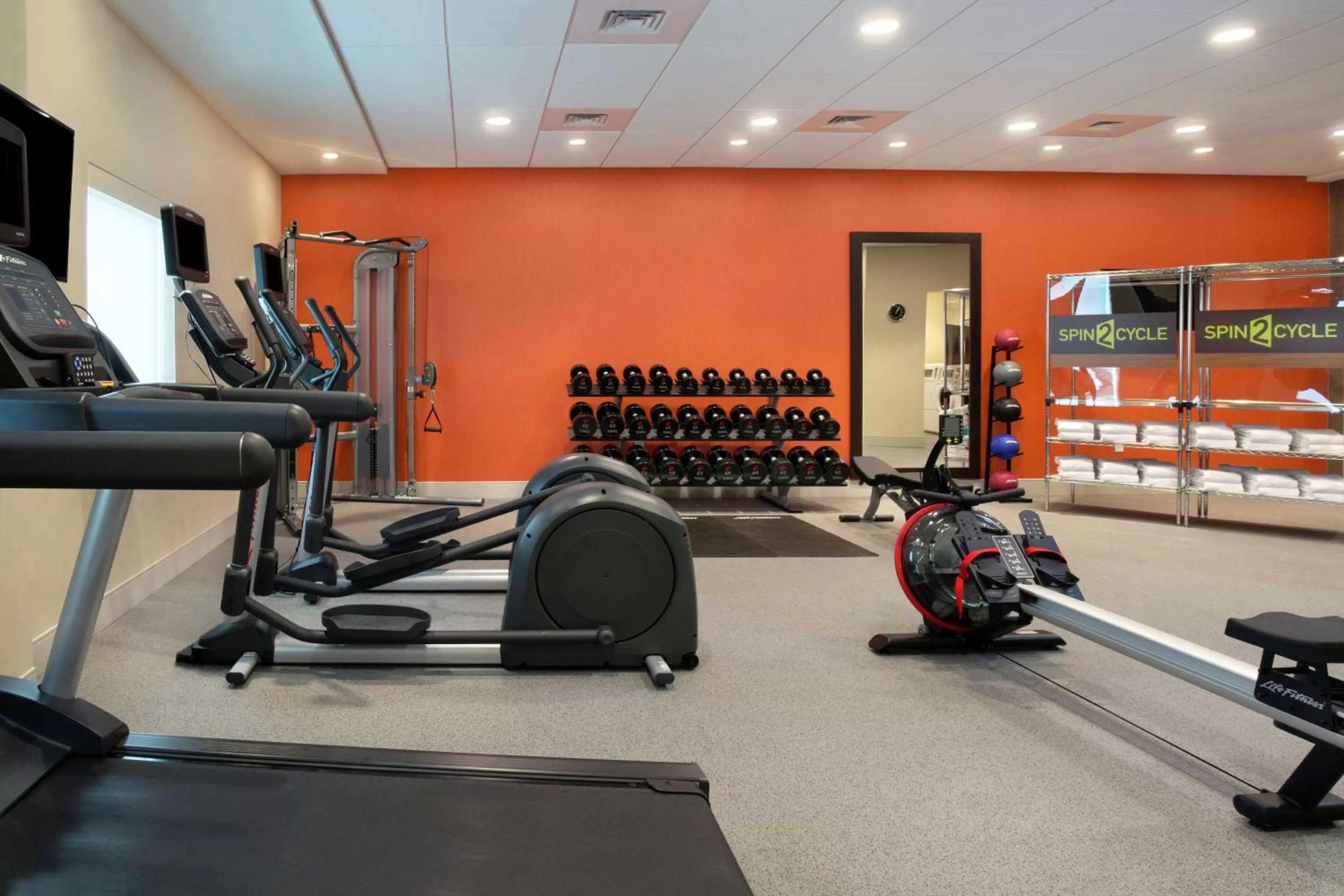 Fitness centre/facilities in Home2 Suites By Hilton Indianapolis Greenwood