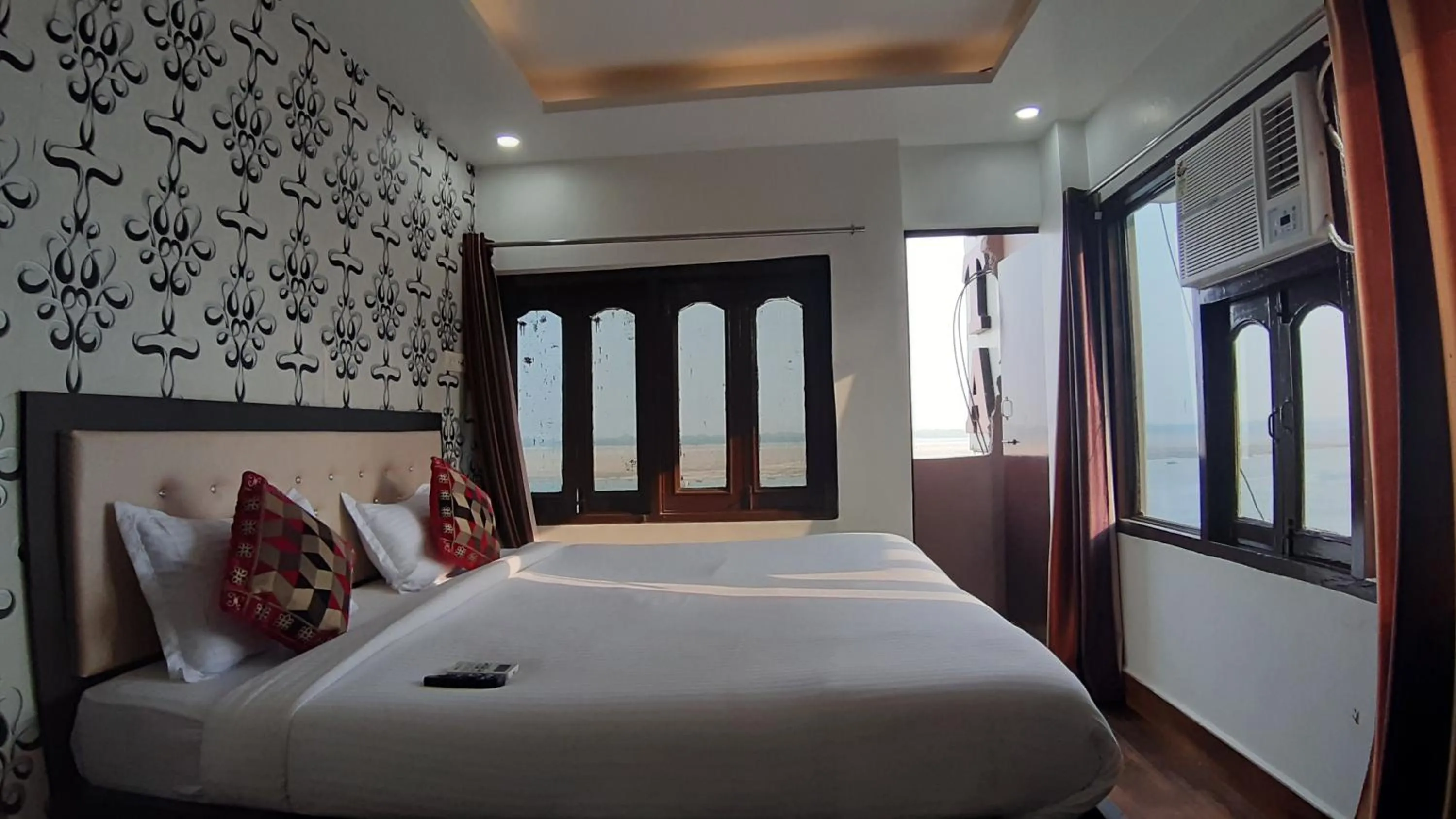 Photo of the whole room in Hotel Sita (place on the heritage ghats of benaras)