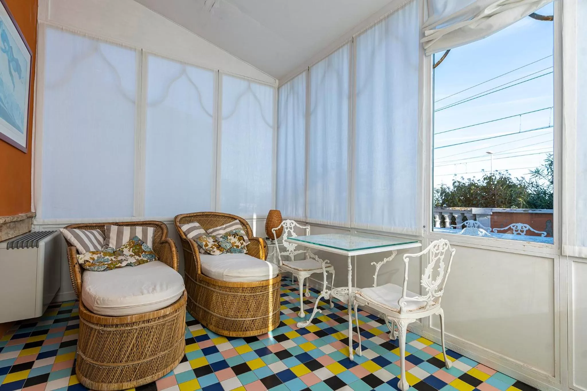 Balcony/Terrace in Dimora Villa Ricci