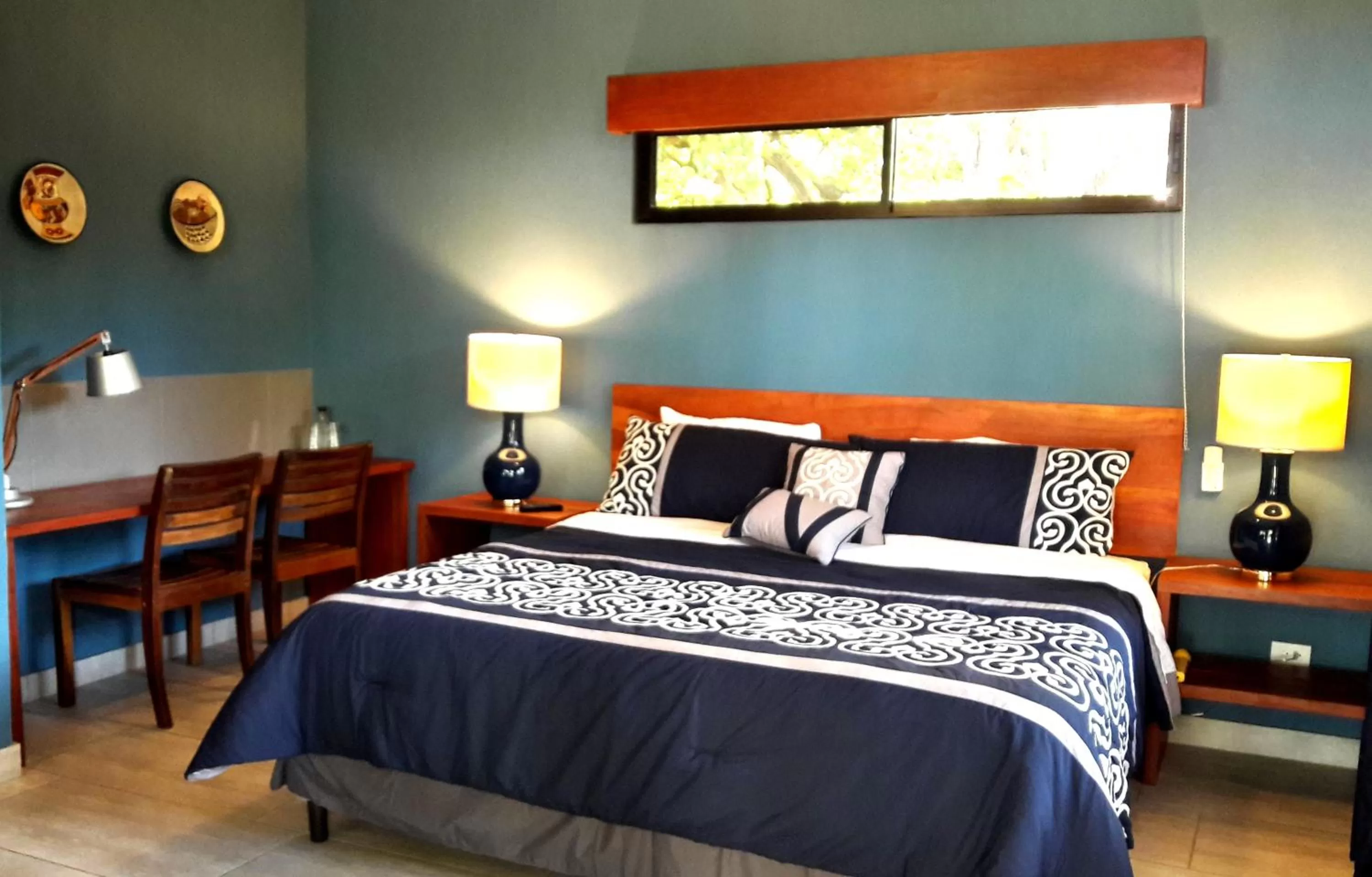 Bed in Xalli Beach Hotel