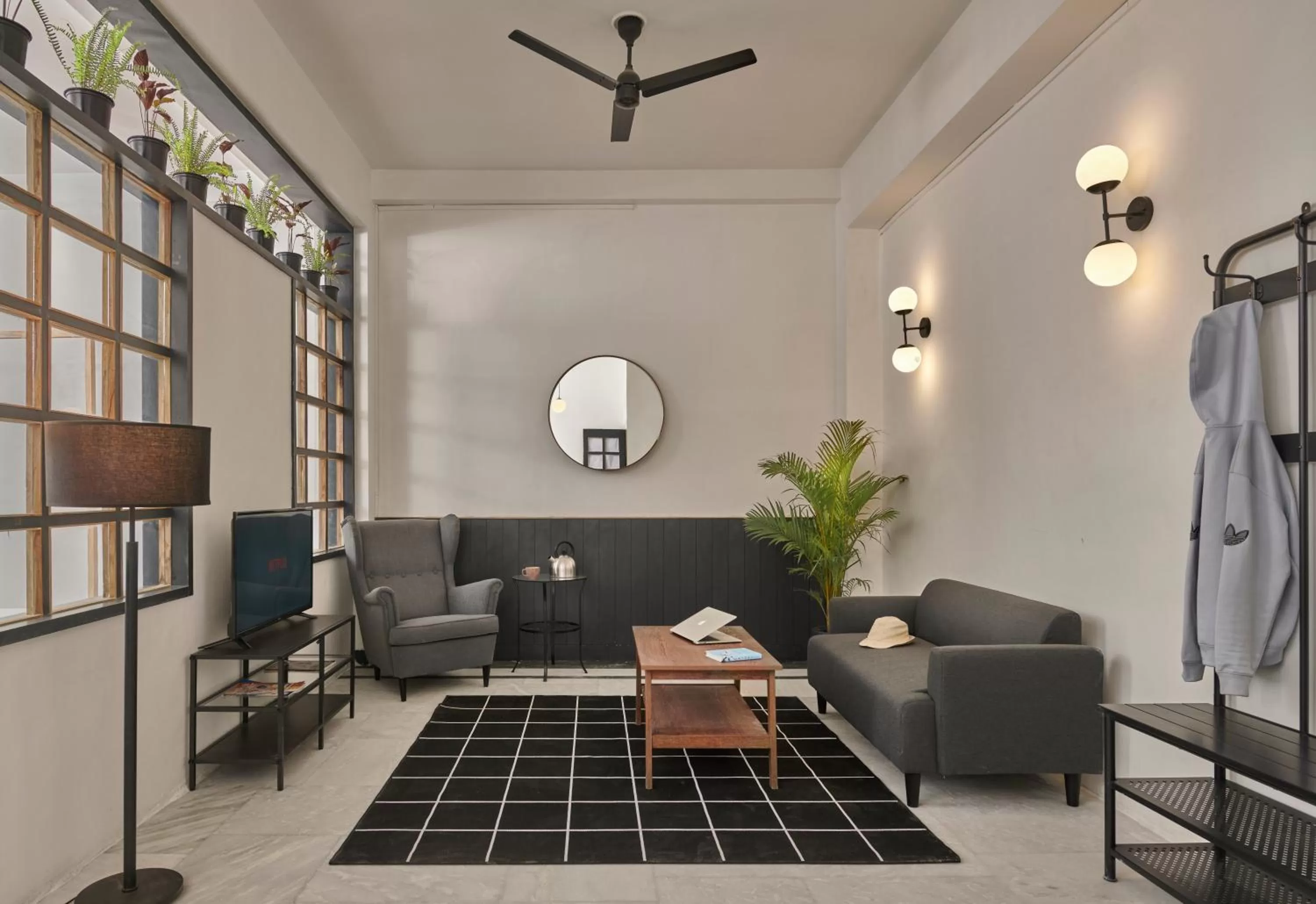 Living room, Seating Area in Poshtel VNS