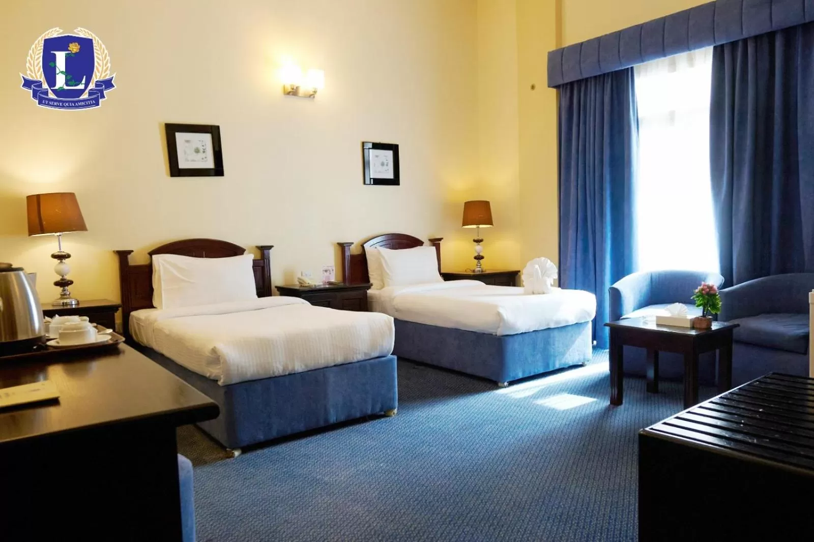 Bed in La Rosa Hotel, Juffair