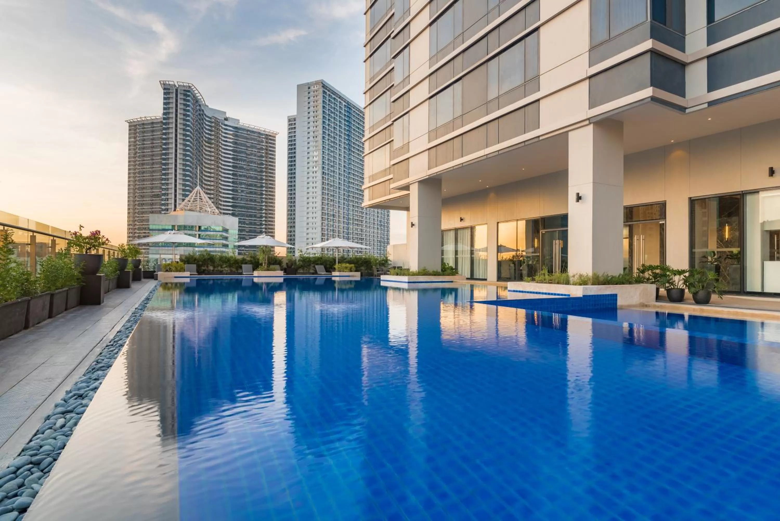 Swimming pool in Seda Residences Makati
