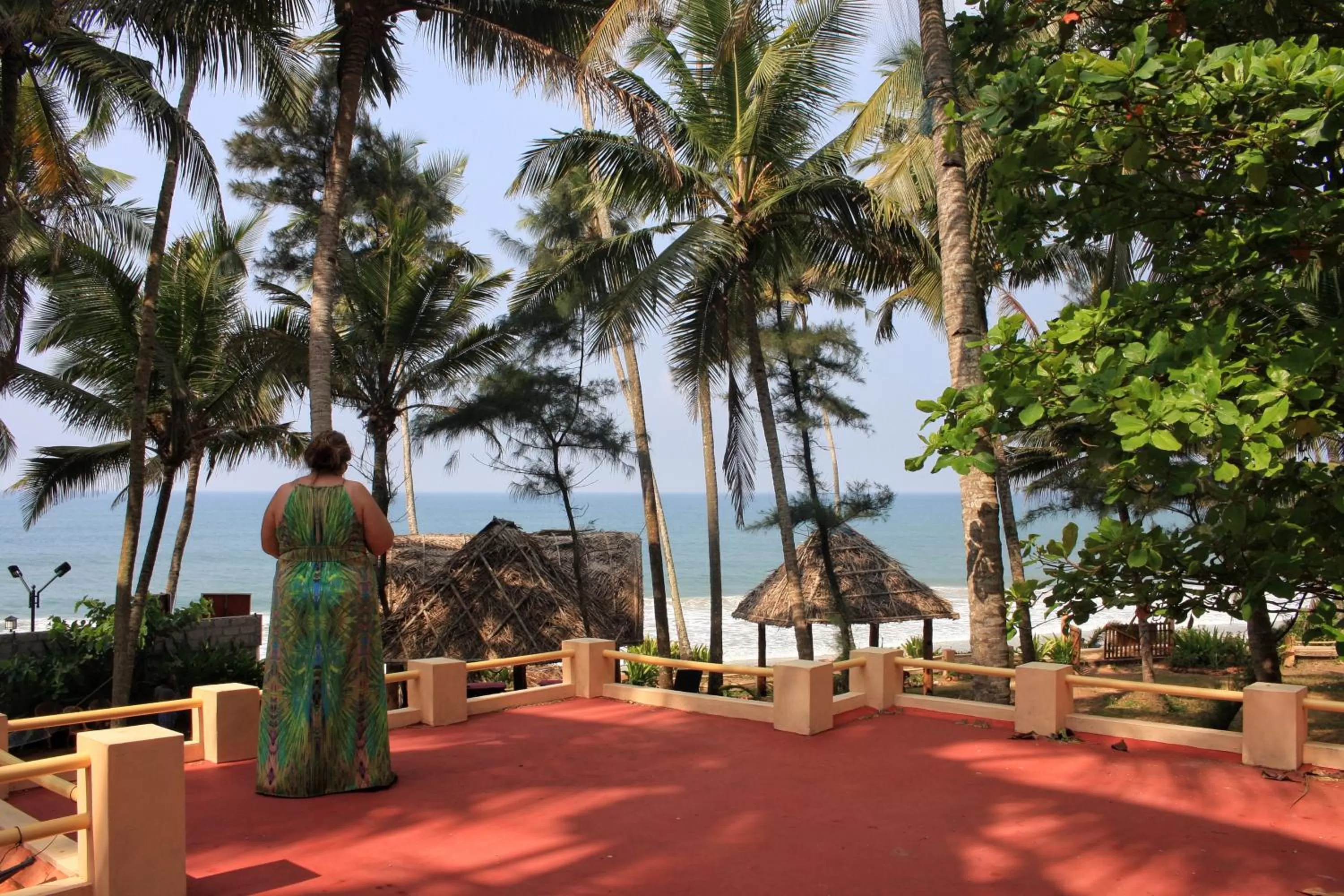 Balcony/Terrace in Sukriti beach Resort