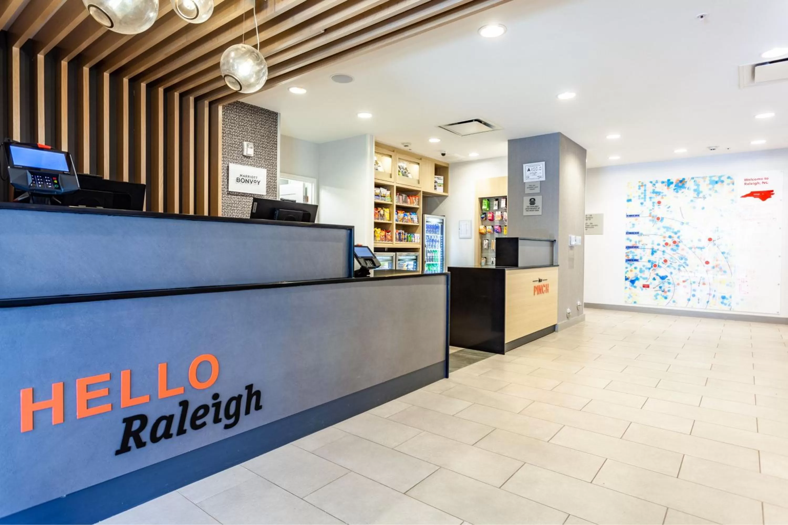 Lobby or reception in TownePlace Suites by Marriott Raleigh - University Area