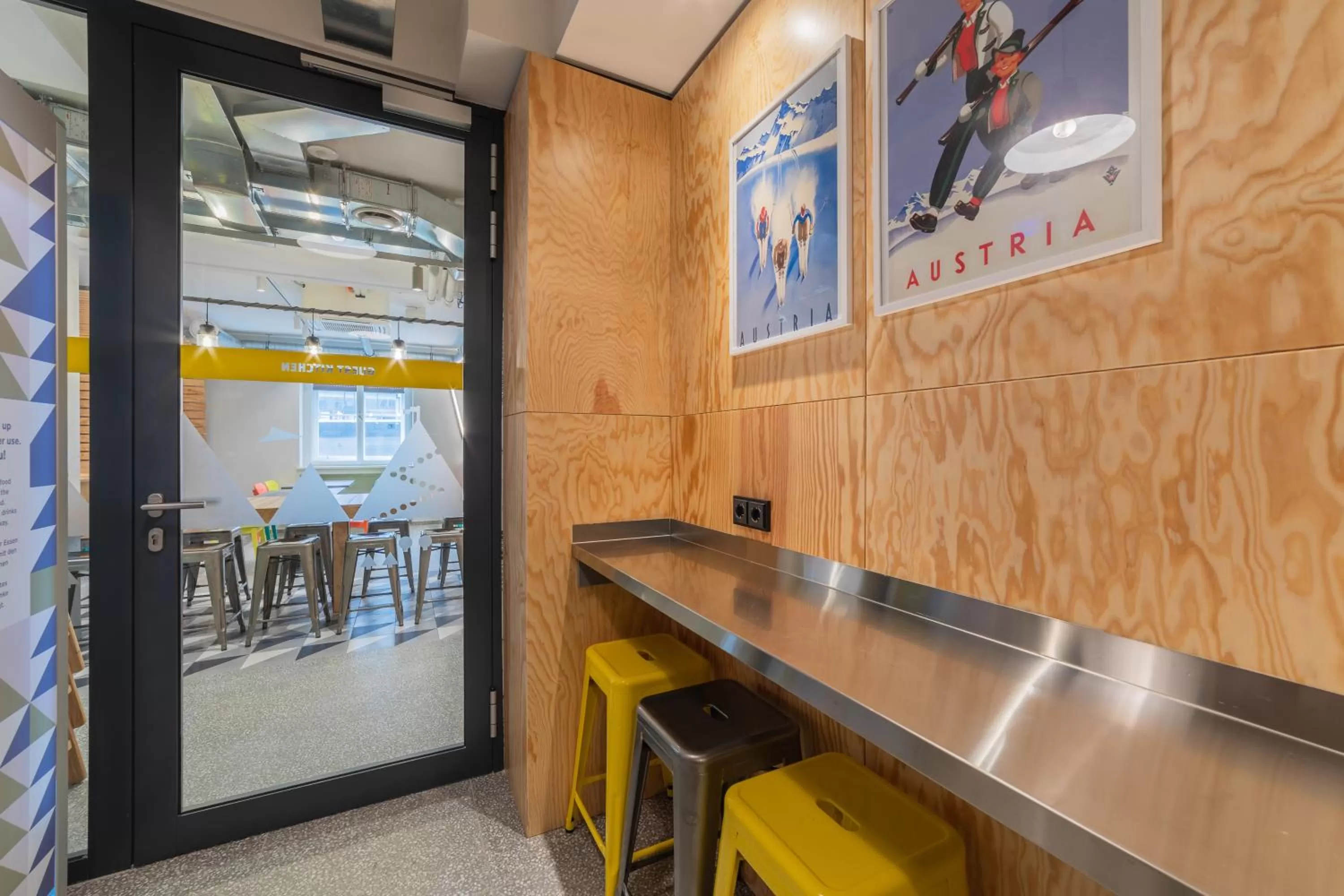 kitchen in MEININGER Hotel Innsbruck Zentrum