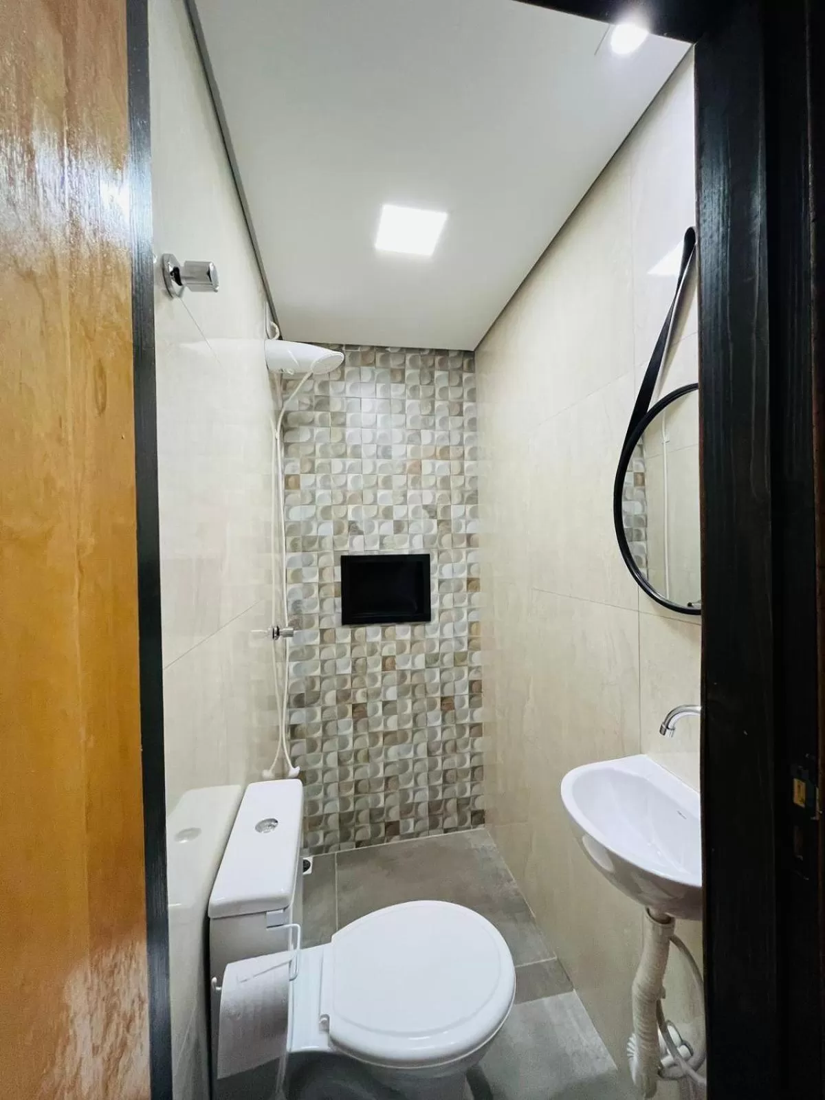 Bathroom in Riacho Hotel
