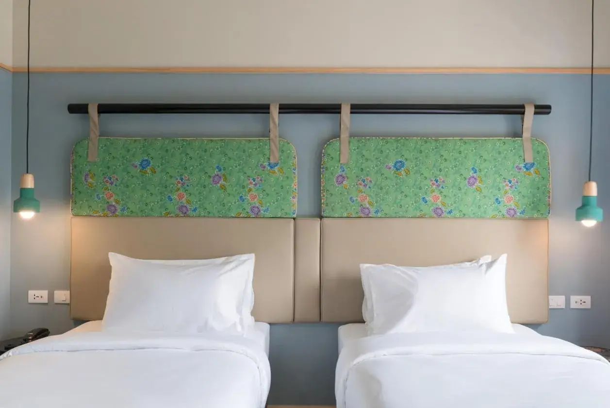 Deluxe King Or Twin with City View in The Blanket Hotel Phuket Old Town Deluxe King Or Twin with City View in The Blanket Hotel Phuket Old Town