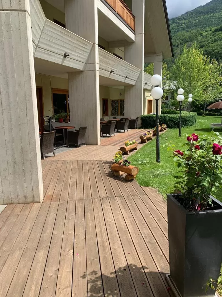 Garden in Hotel Miage