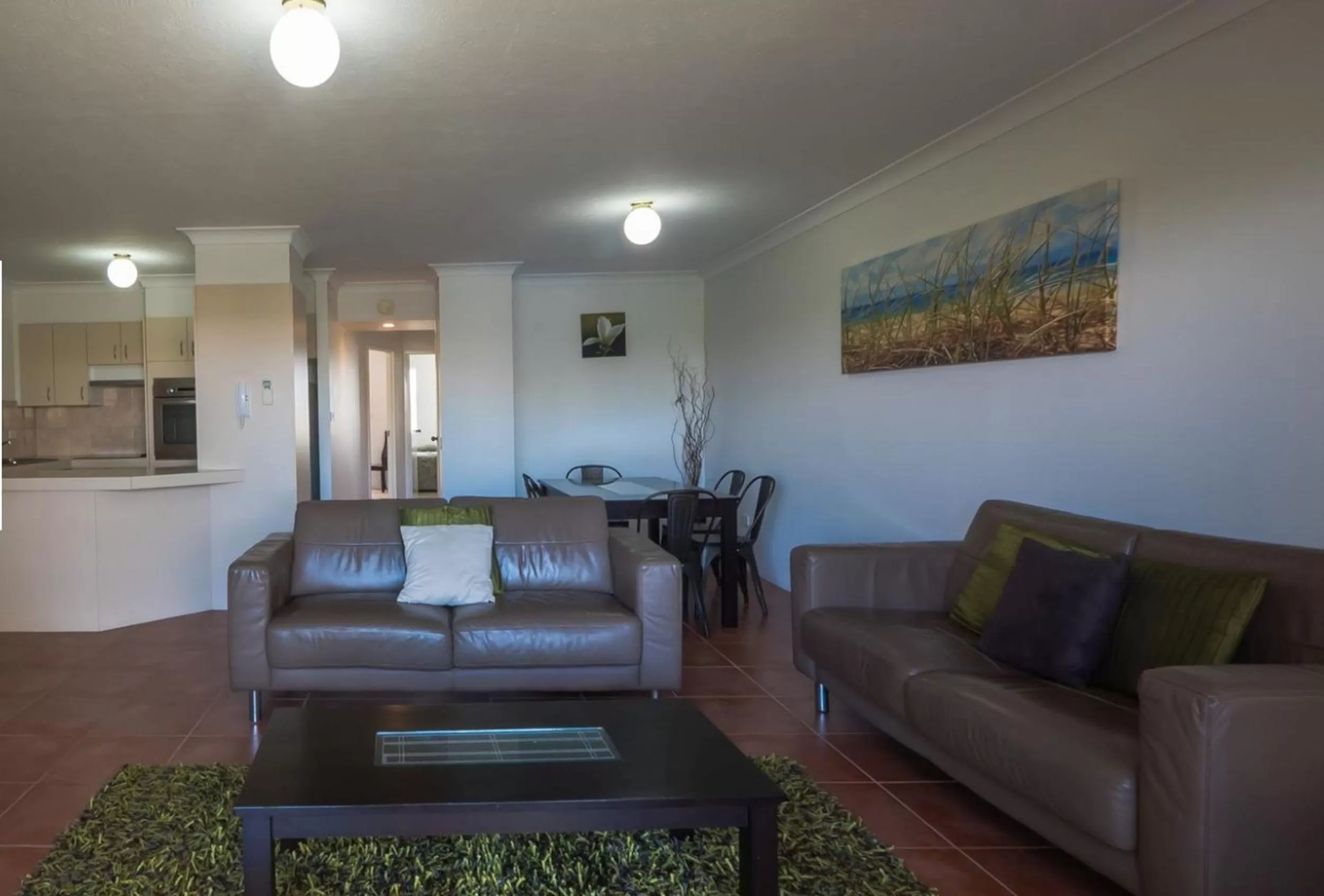 Living room in Bayview Waters Apartments