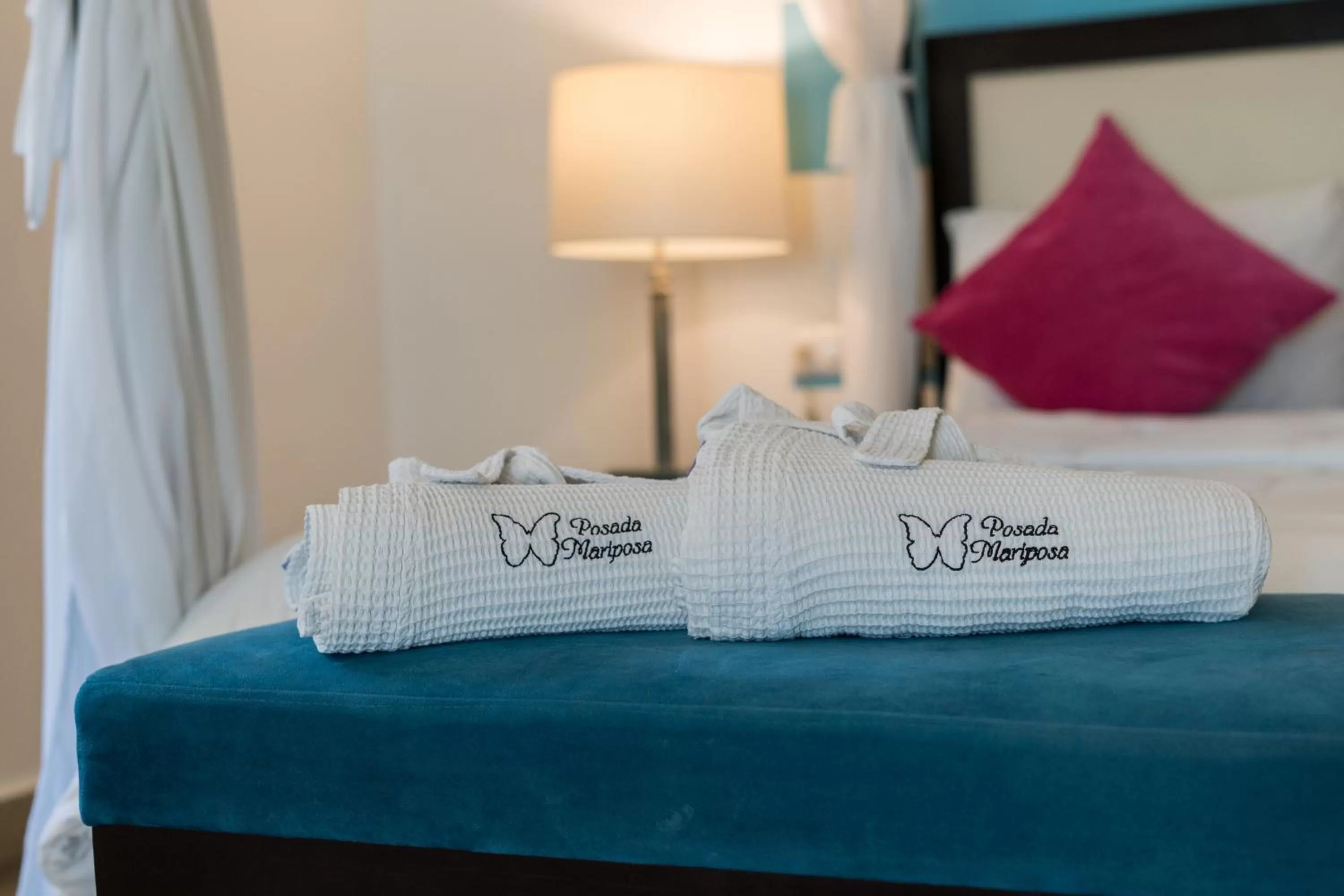 Bed in Posada Mariposa Boutique Hotel - 5th Avenue