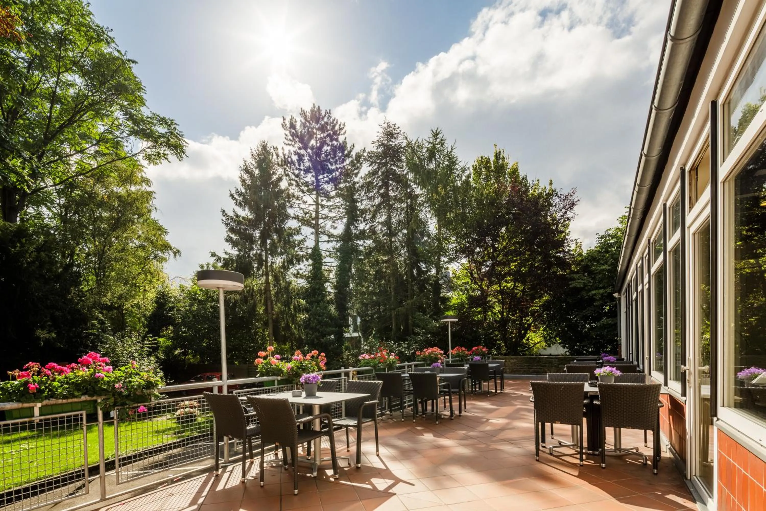Balcony/Terrace in MesseHotel Köln-Deutz