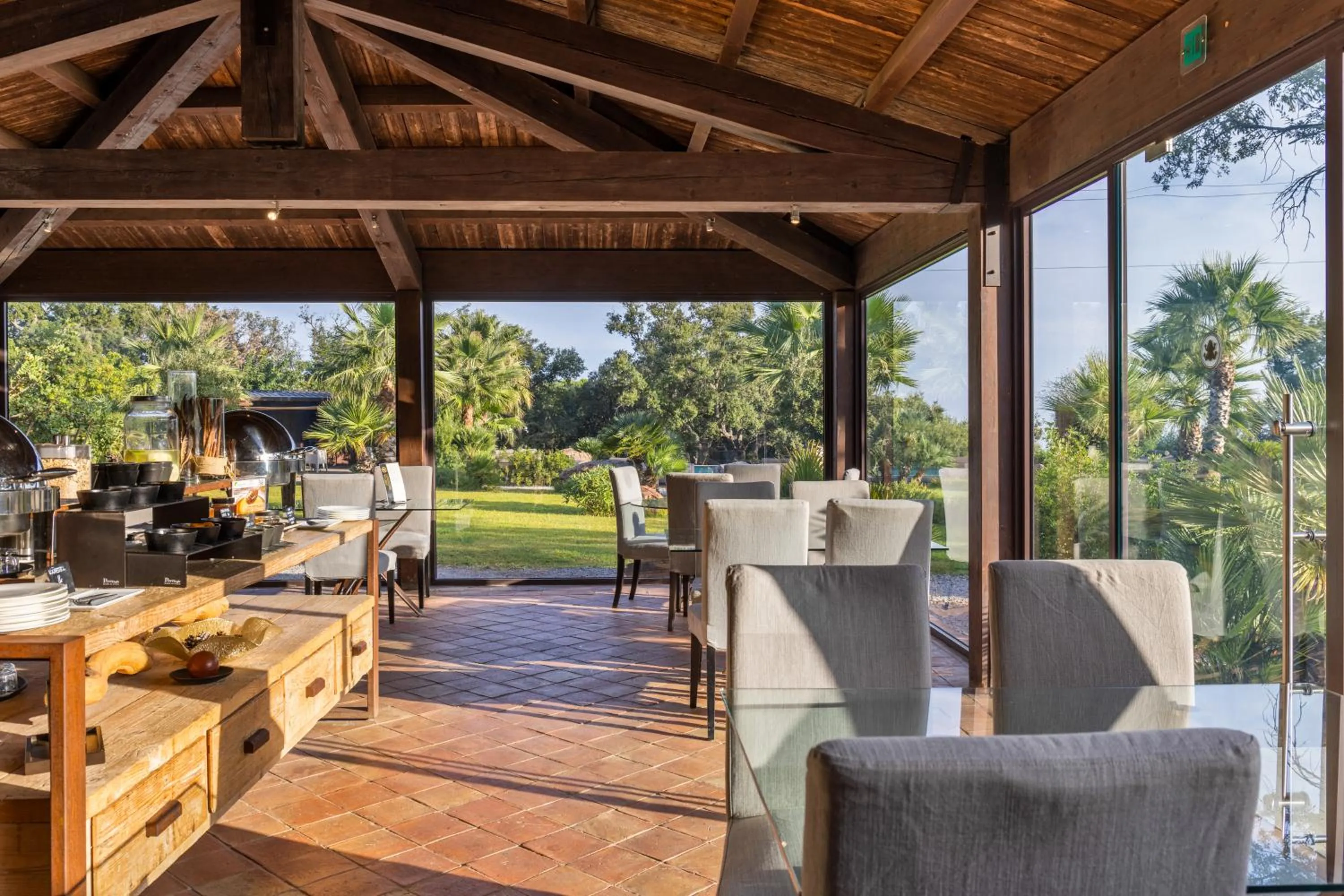 Restaurant/places to eat in Vallegrande Nature Resort by Geocharme