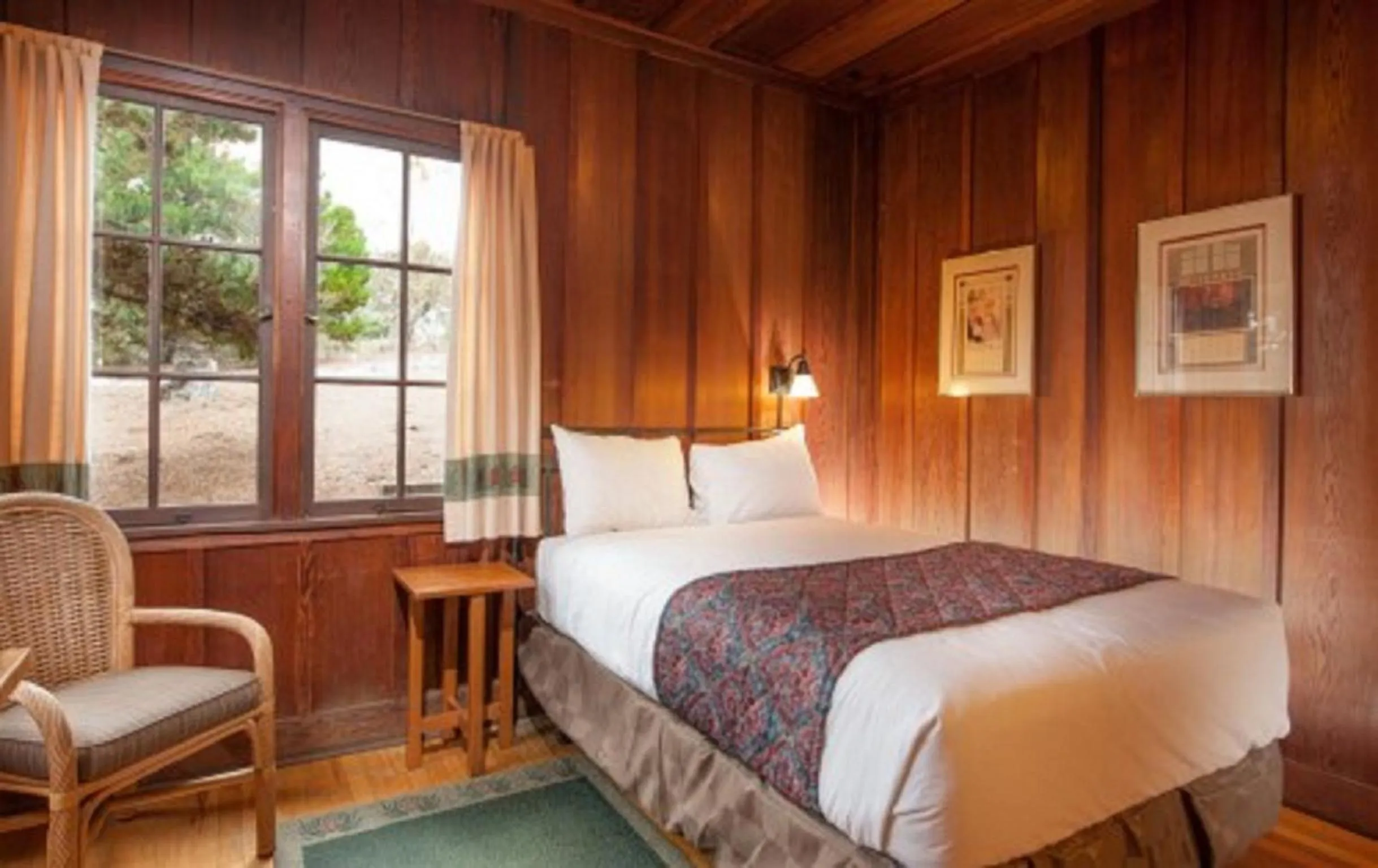 Bed in Asilomar Conference Grounds