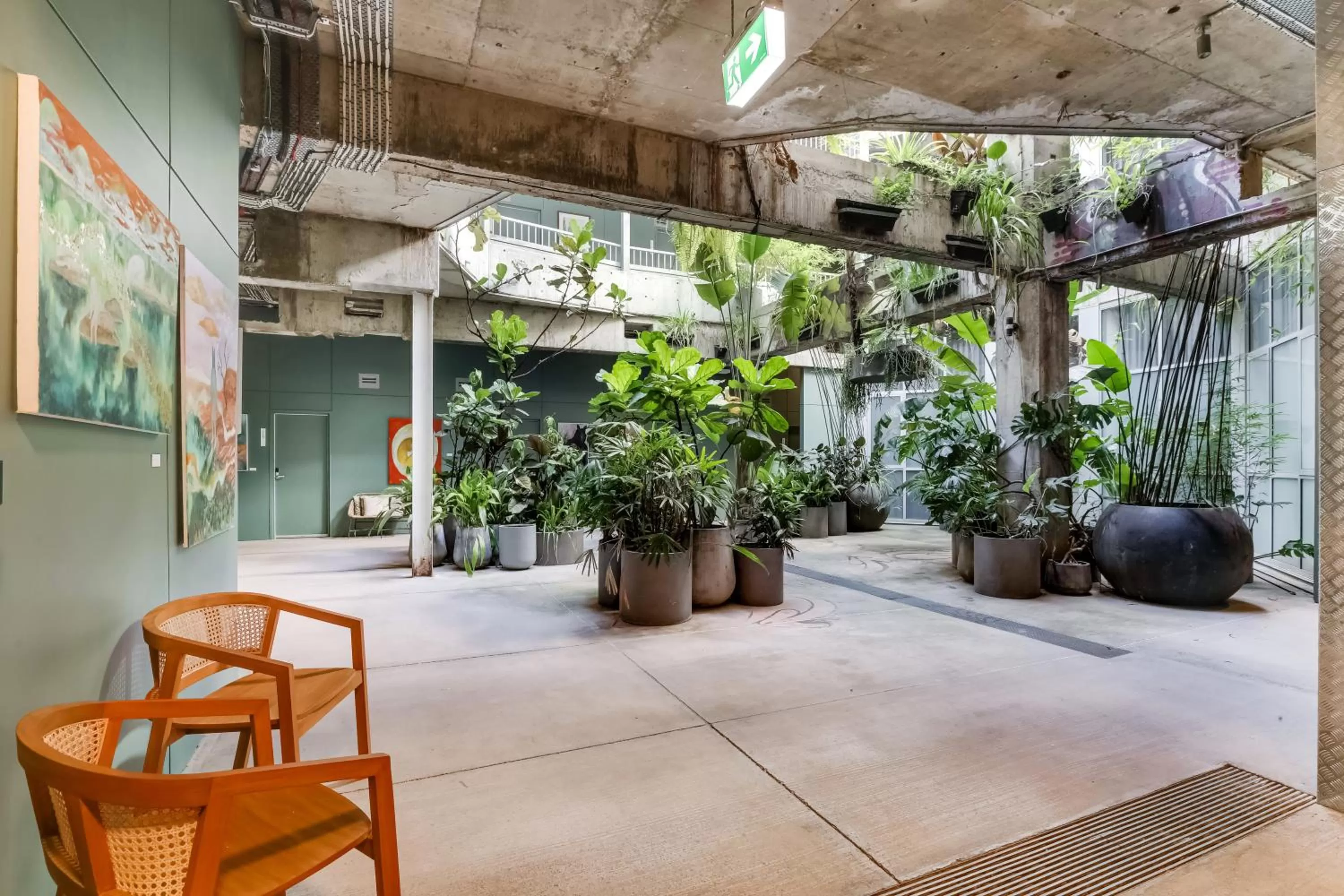 Seating area in The Urban Newtown