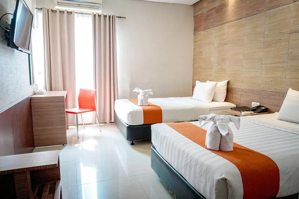 Bedroom, Bed in Andelir Hotel Simpang Lima Semarang