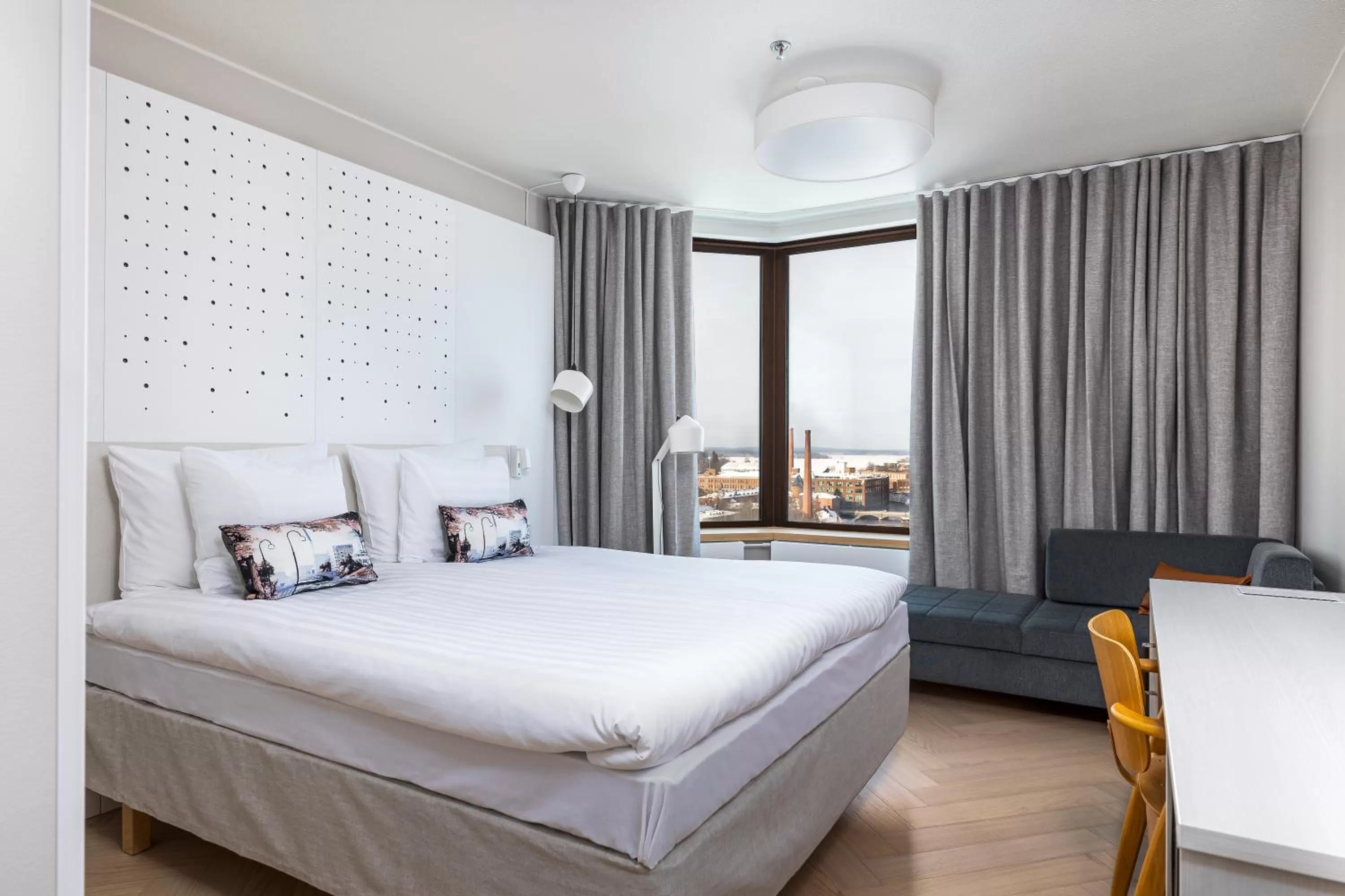 Photo of the whole room, Bed in Original Sokos Hotel Ilves Tampere