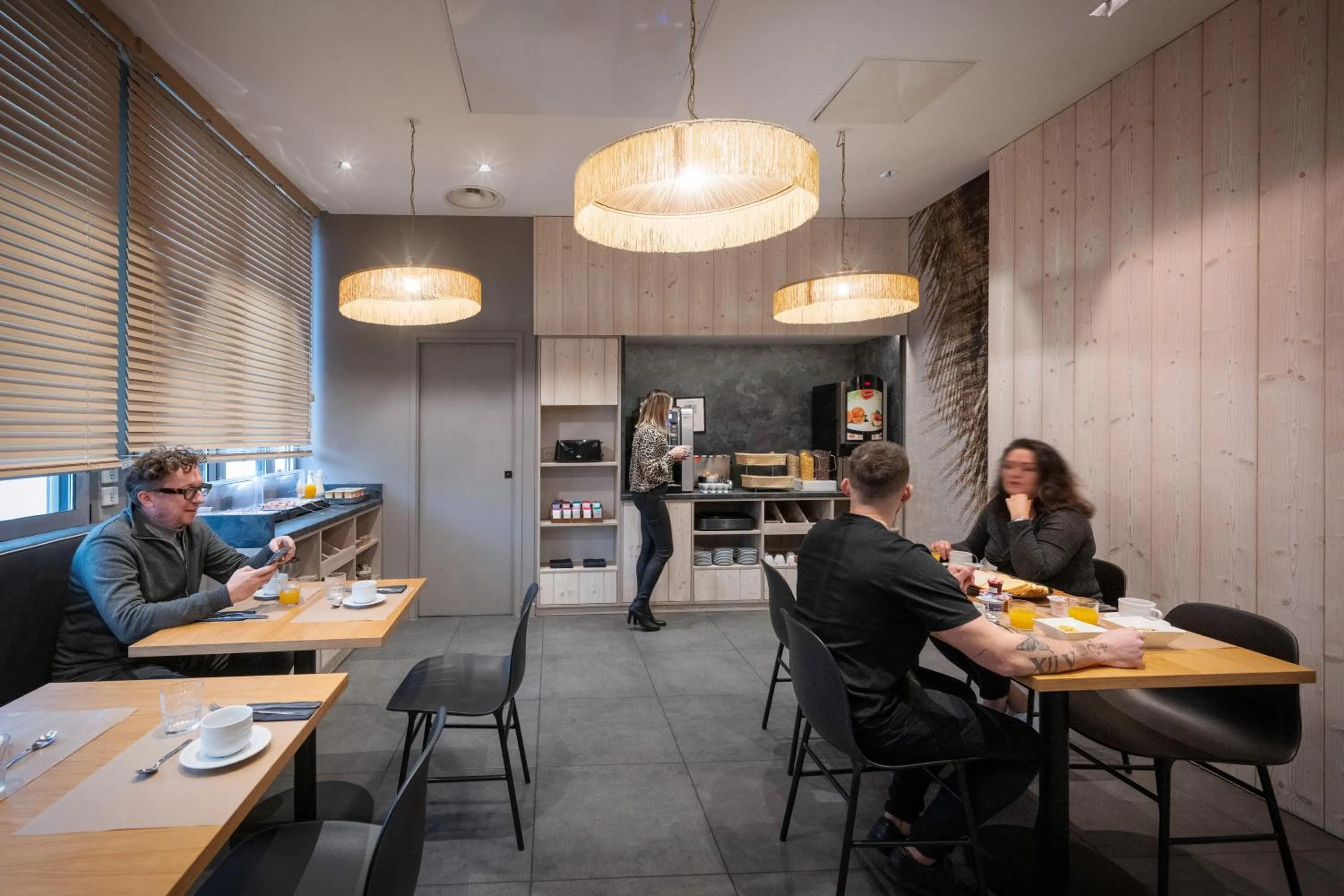 Buffet breakfast in Nemea Appart Hotel Le Lido Cagnes sur Mer