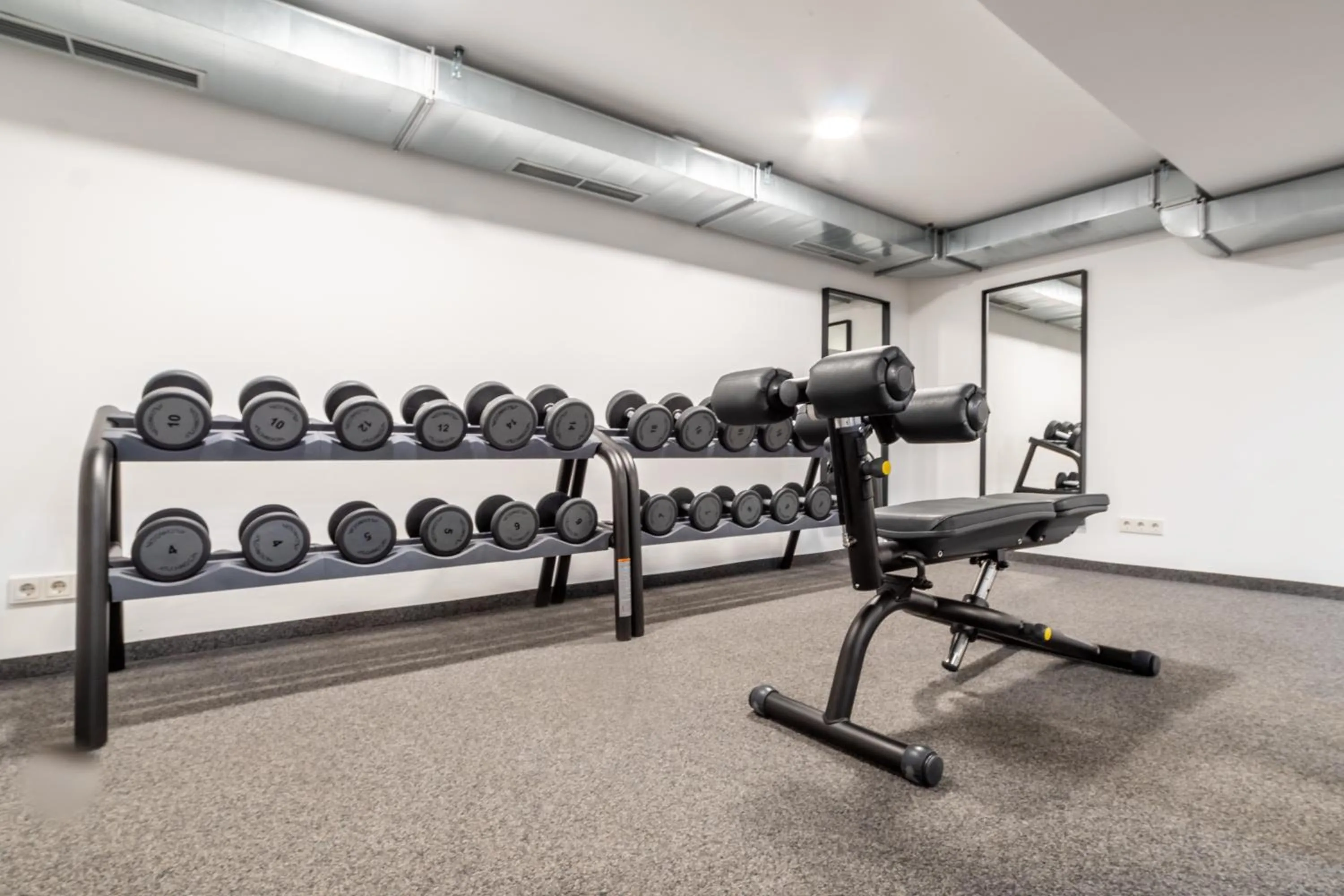 Fitness centre/facilities in JUFA Alpenhotel Saalbach