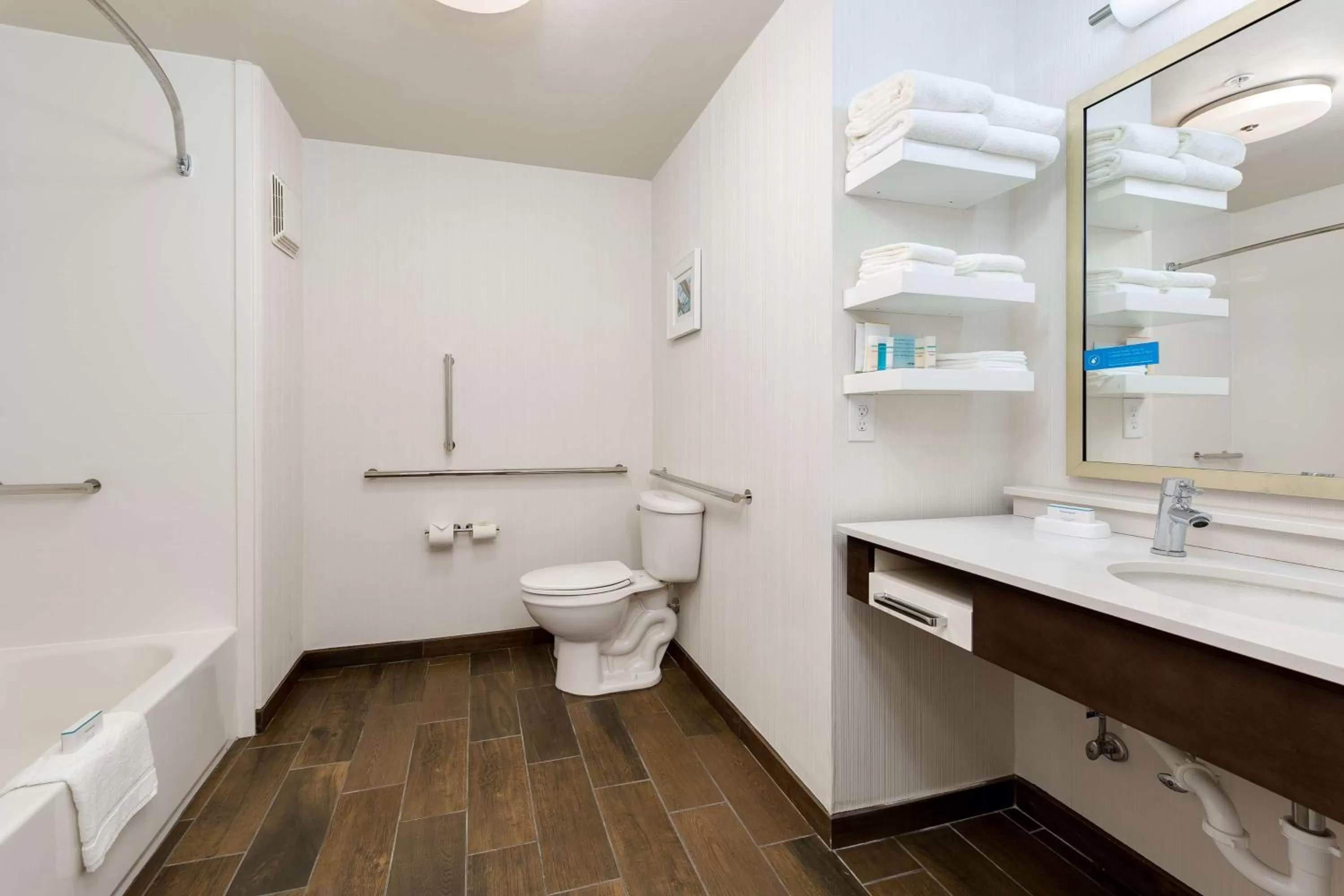 Bathroom in Hampton Inn Niceville-Elgin Air Force Base