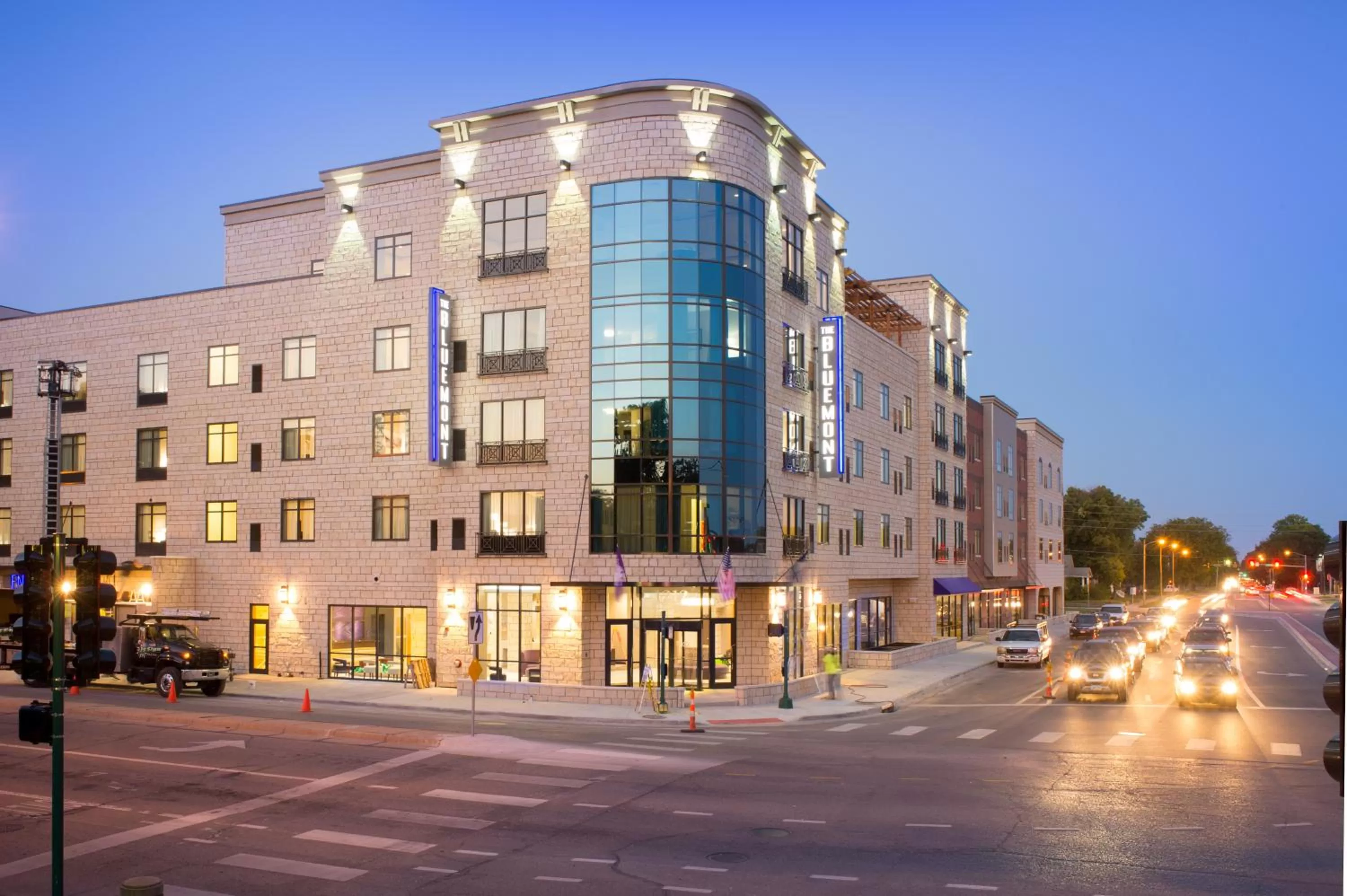 Street view in Bluemont Hotel