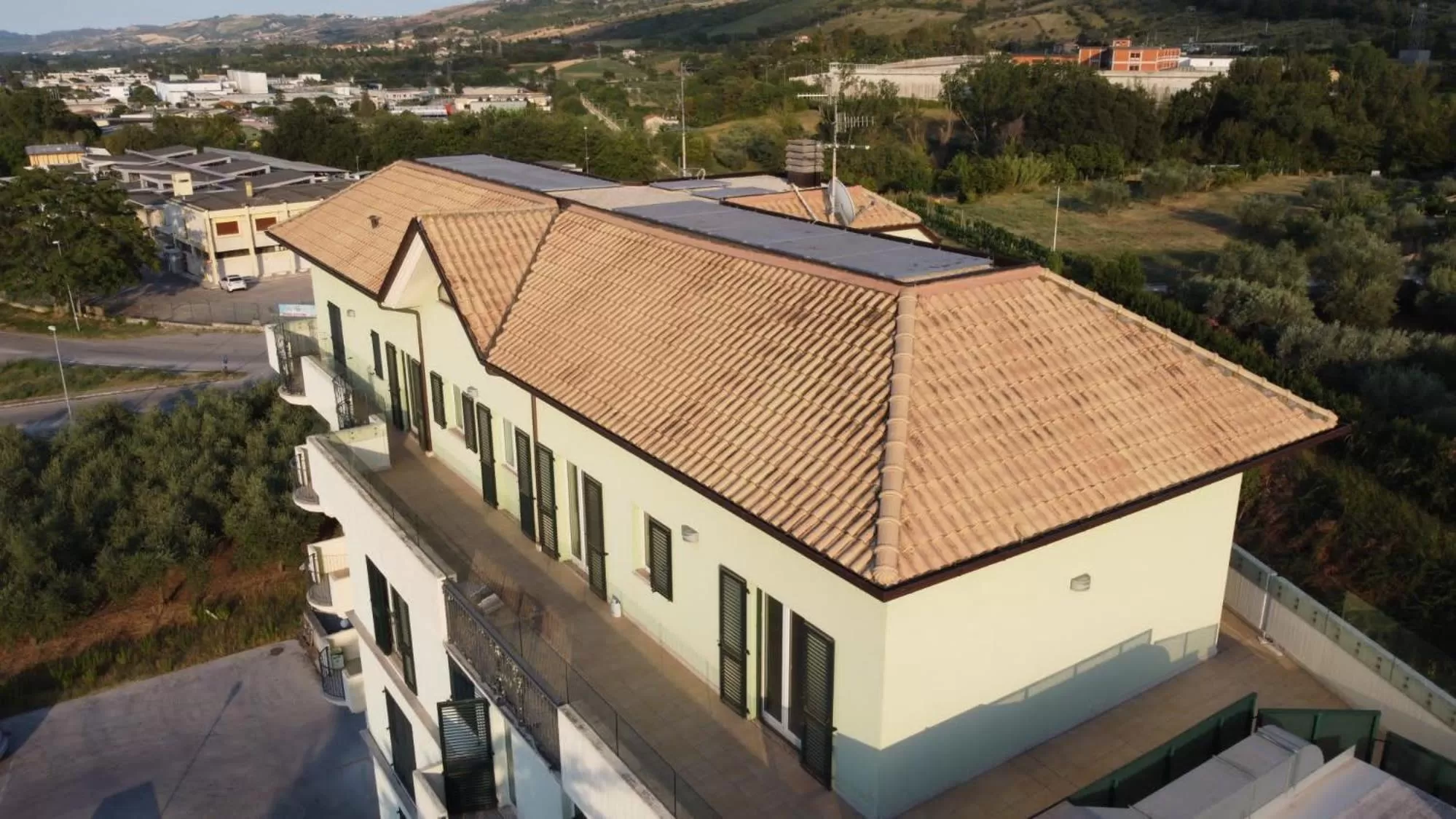 Bird's eye view in Hotel Clodi