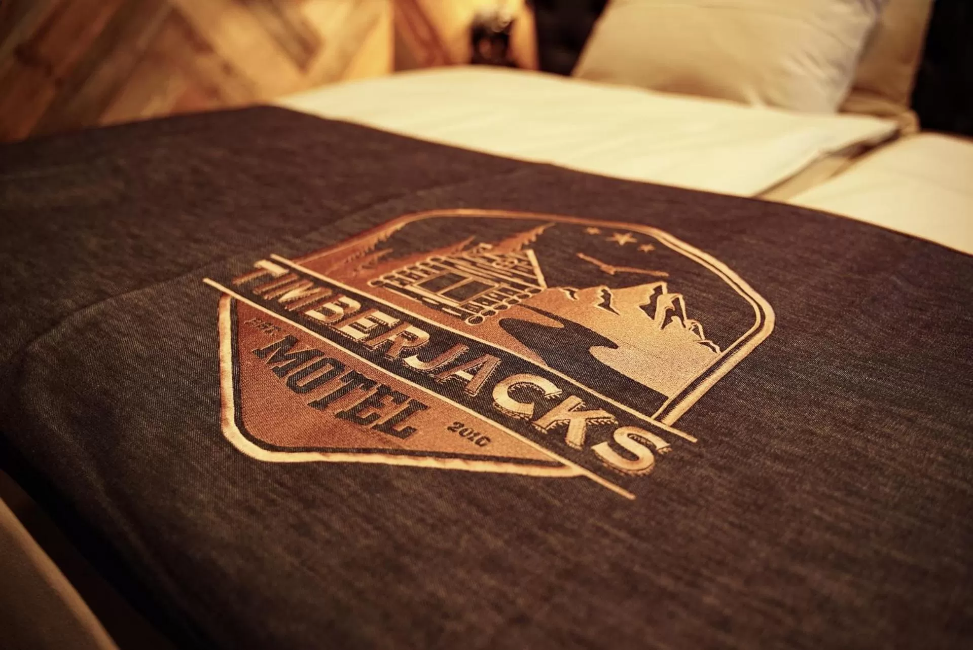 Bed in Timberjacks Siegen Motel