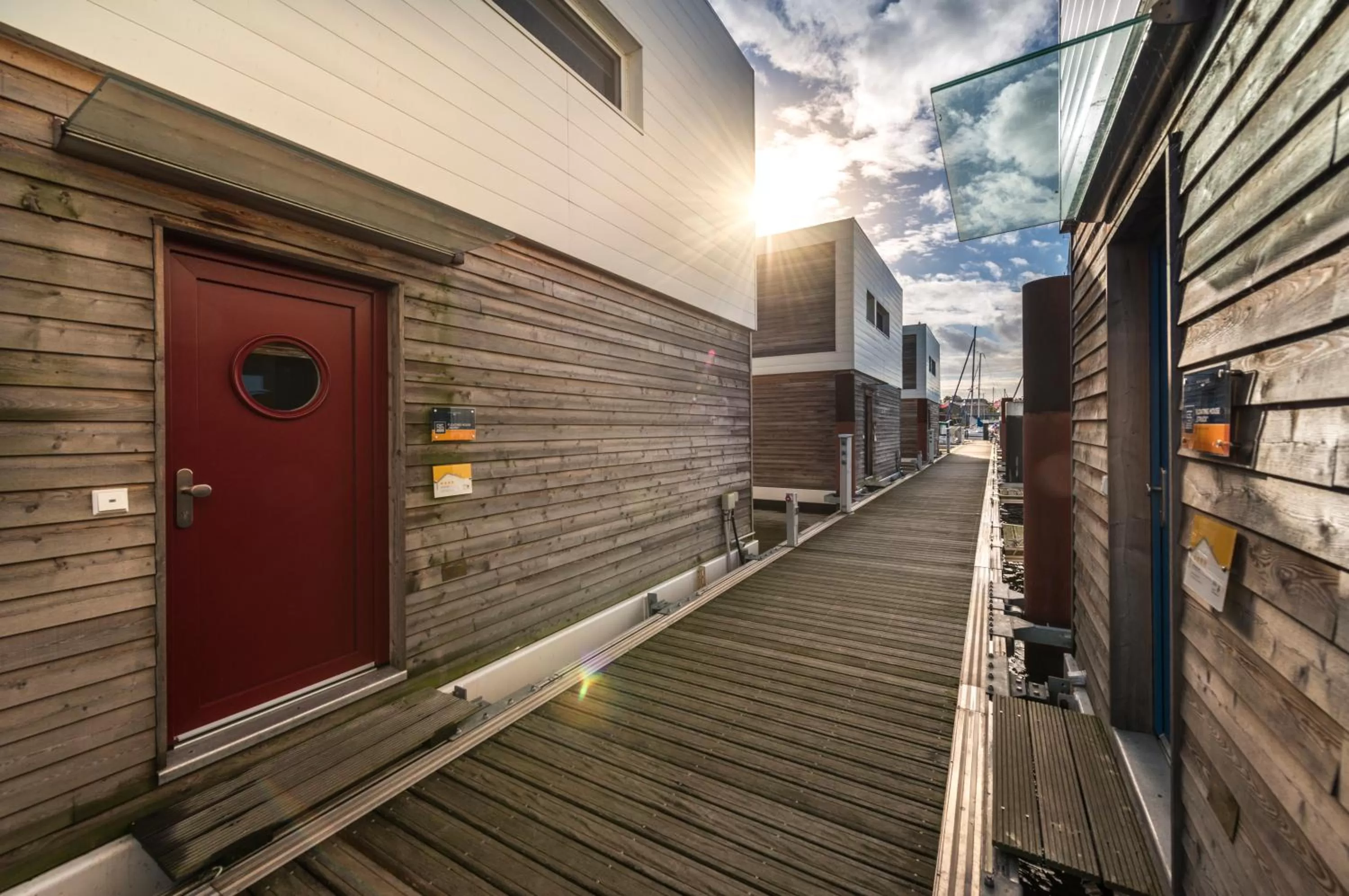 Facade/entrance in Schwimmende Häuser im BALTIC SEA RESORT