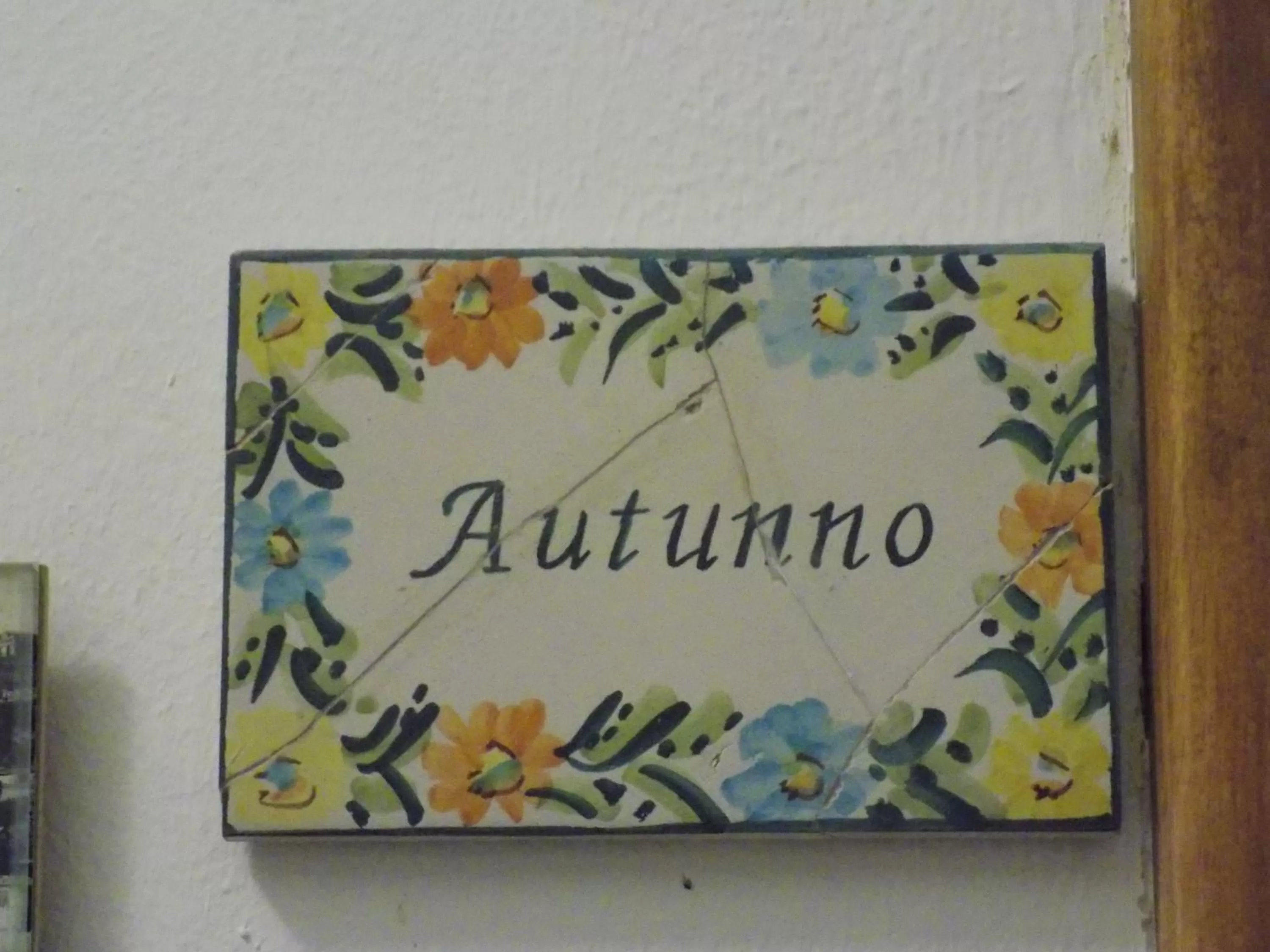 Decorative detail in B&B Falcone