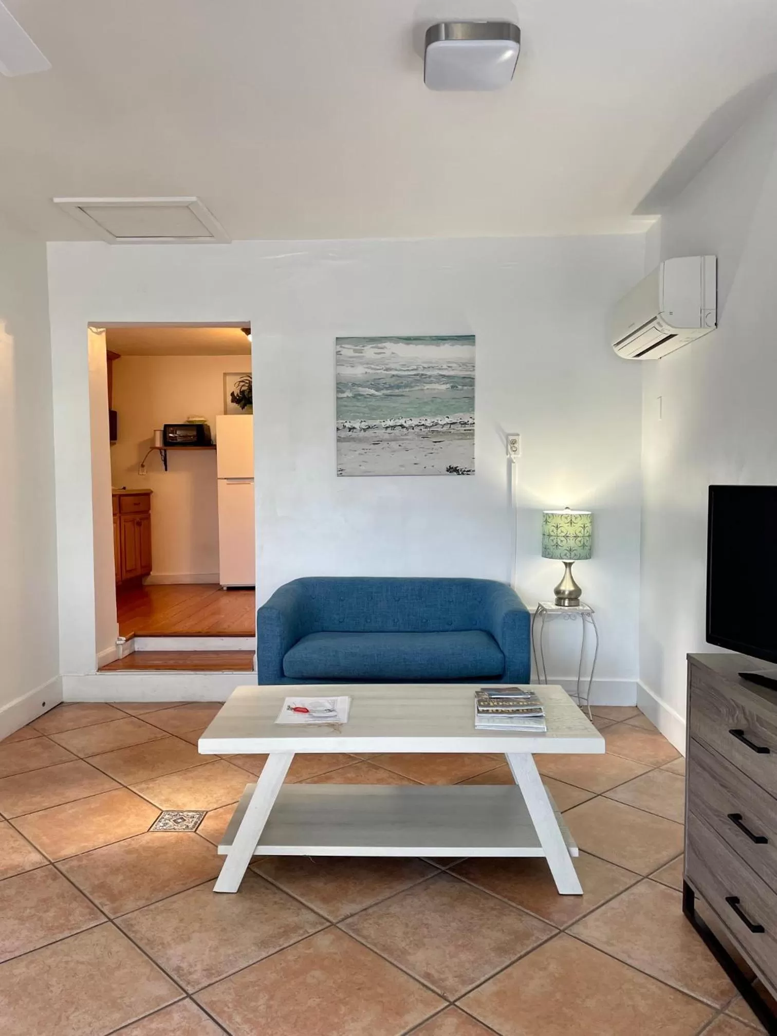 Living room in Turtle Beach Resort