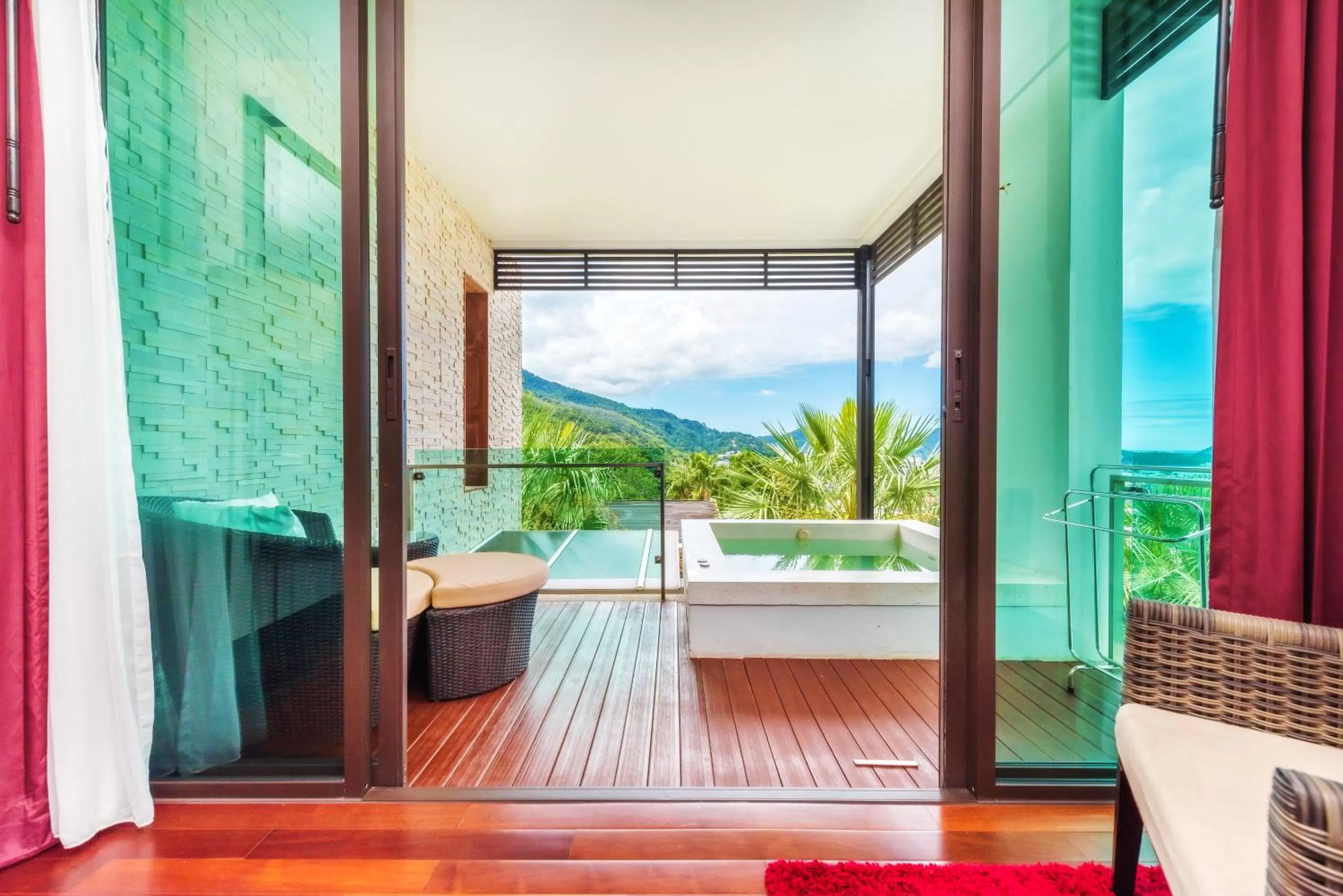 Garden view in Wyndham Sea Pearl Resort, Phuket